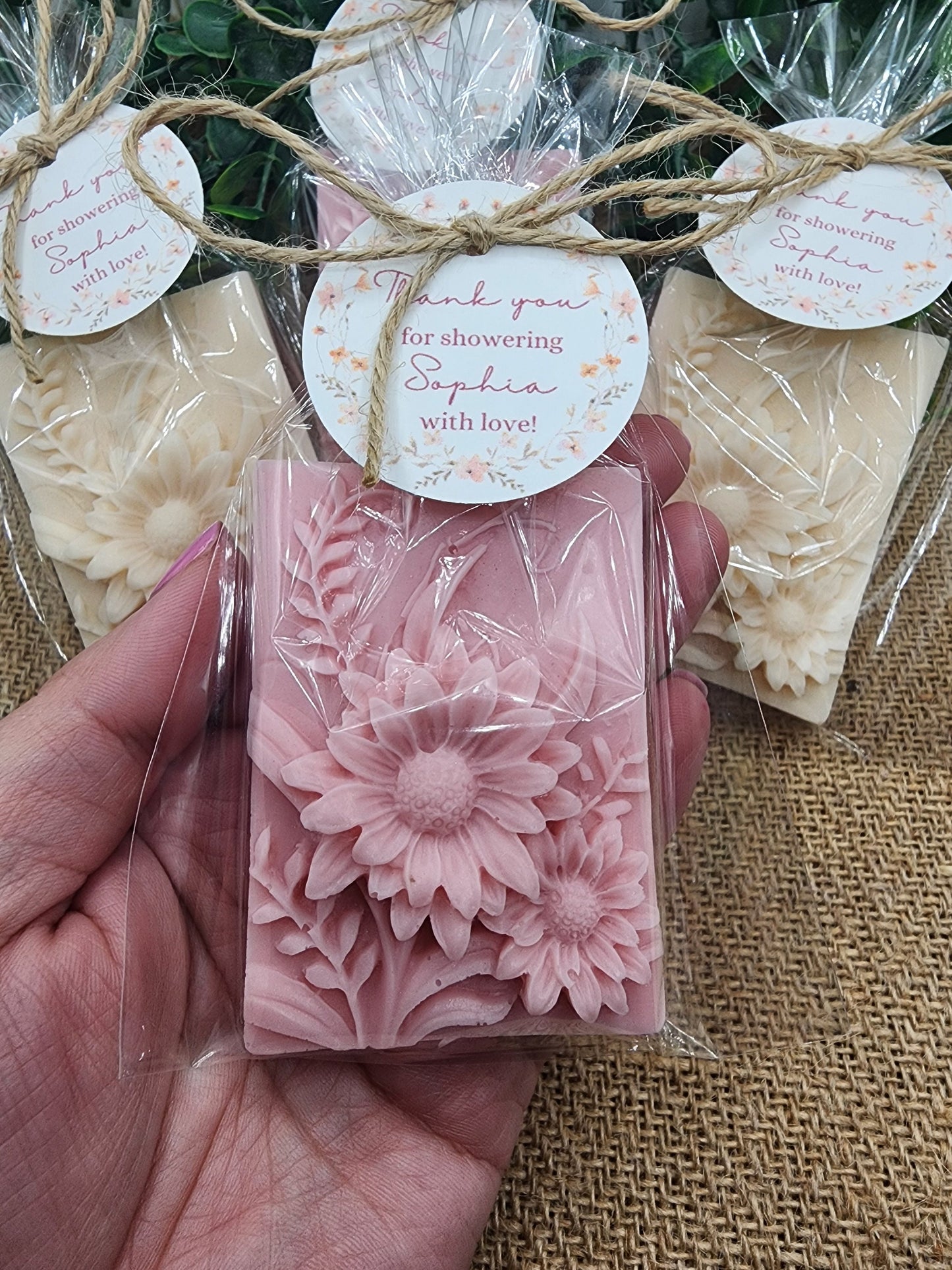 Wildflower Baby Shower Soap Favors Baby In Bloom Shower Decorations Daisy Flower Spring Garden Gift For Guests Bridal Shower Wedding Shower