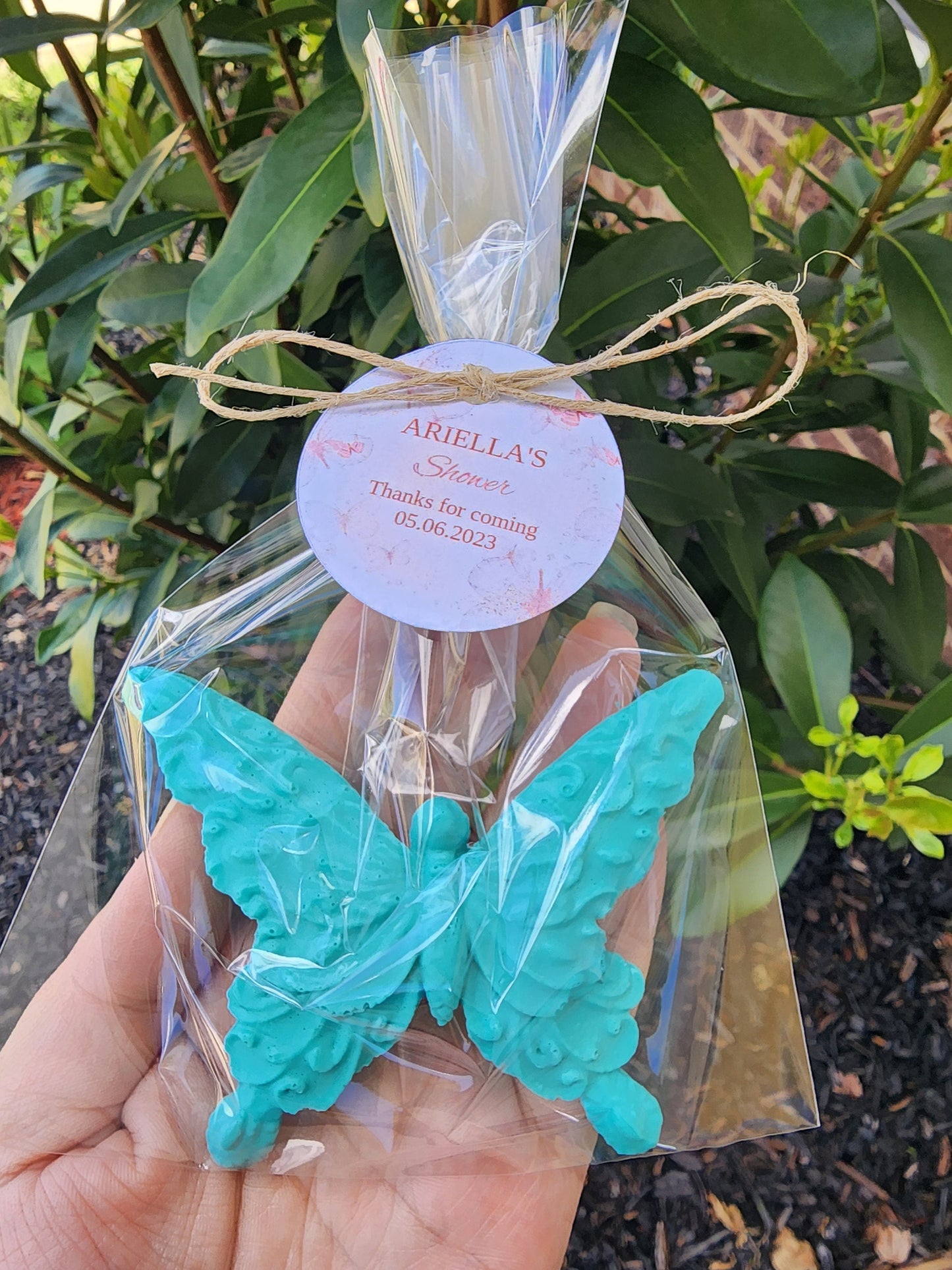Butterfly Soap Favors Baby shower favors Bridal shower favors Wedding shower favors Party favors Girl gift