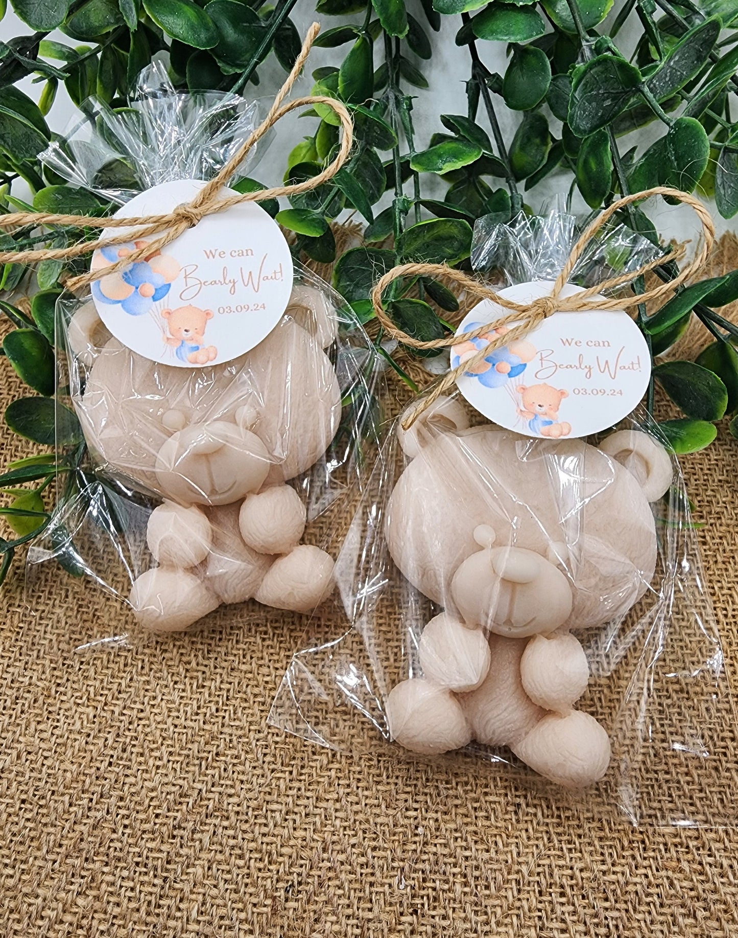 Teddy Bear Soap Favors Baby Shower Favors Thank You Beary Much Gift Beary First Birthday Decorations Gender Reveal Favors Boy Girl Gift