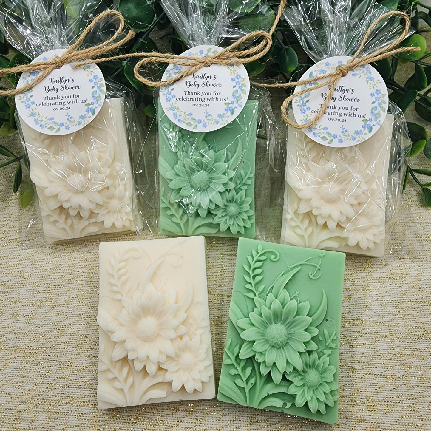 Wildflower Baby Shower Soap Favors Baby In Bloom Shower Decorations Daisy Flower Spring Garden Gift For Guests Bridal Shower Wedding Shower