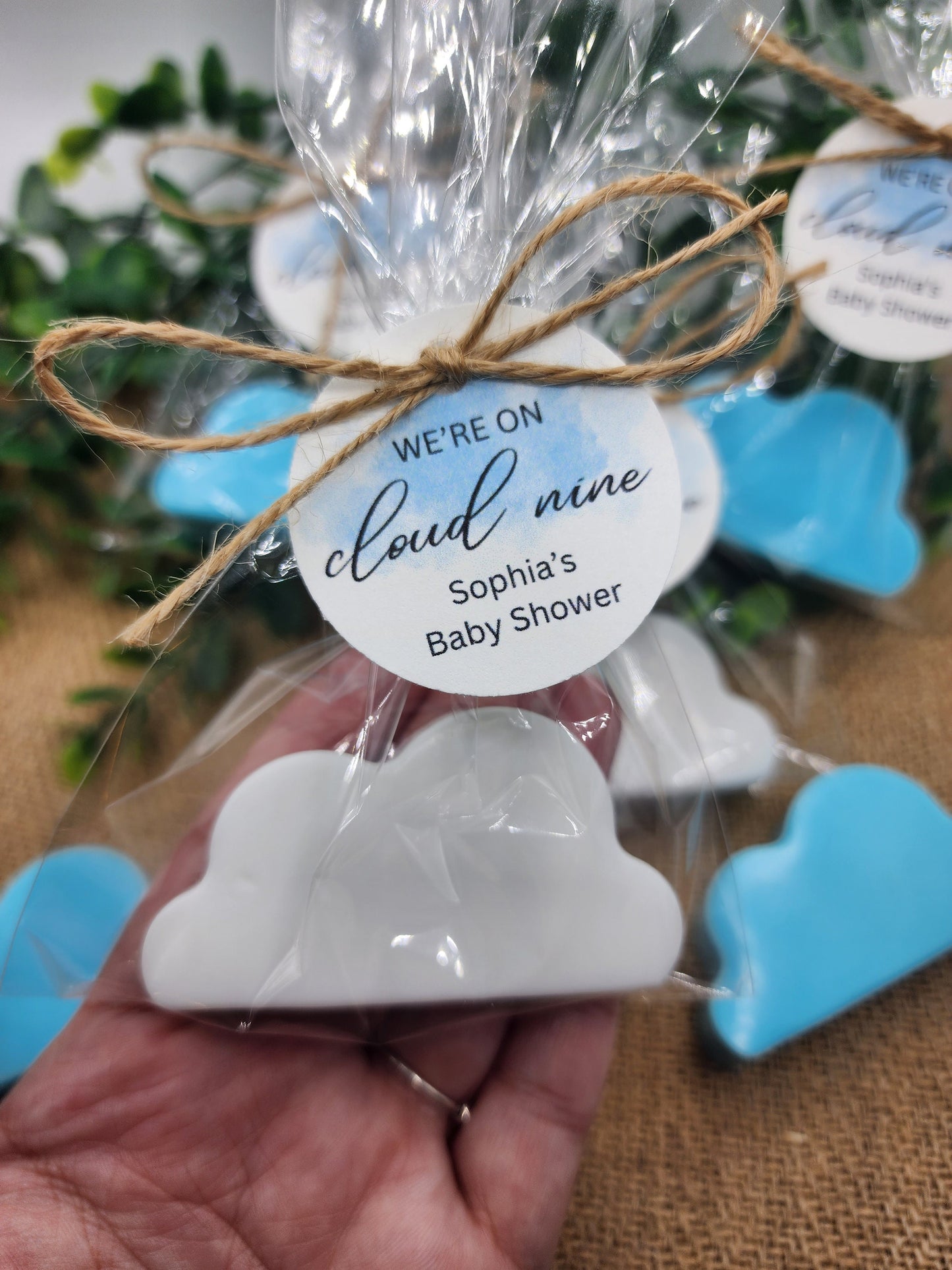 Cloud soap favors on cloud nine over the moon twinkle twinkle little star baby shower favors bridal shower favor wedding gender reveal