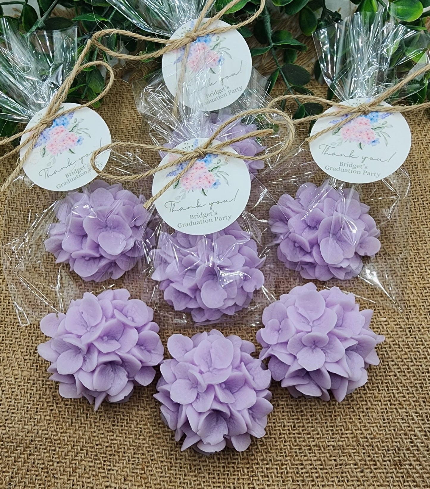 Hydrangea Soap Favors Baby Shower Gift Bridal Shower Favors Bridal Brunch Mother's Day Gift Floral Decorations Gift For Guests pink flowers