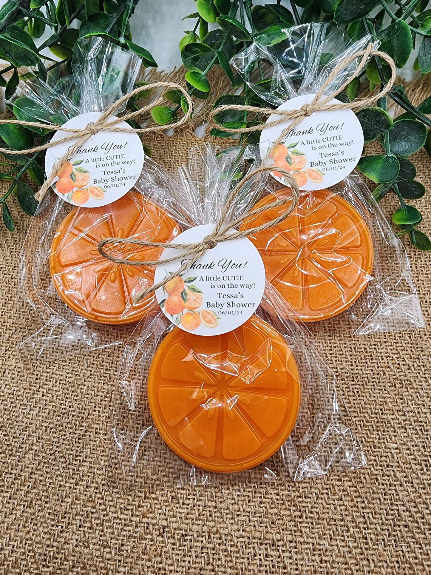 Orange Soap Favors Citrus Baby Shower Soap Favors Lemon Wedding Favors Little Cutie Favors Grapefruit Lime Clementine Gift For Her Soap