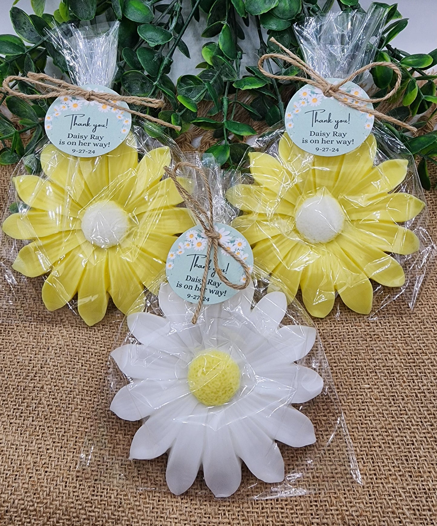 Large Daisy Soap Favors Baby Shower Floral Bridal Shower Decor Baby In Bloom Theme Large Daisy Party Favors Gift For Guests
