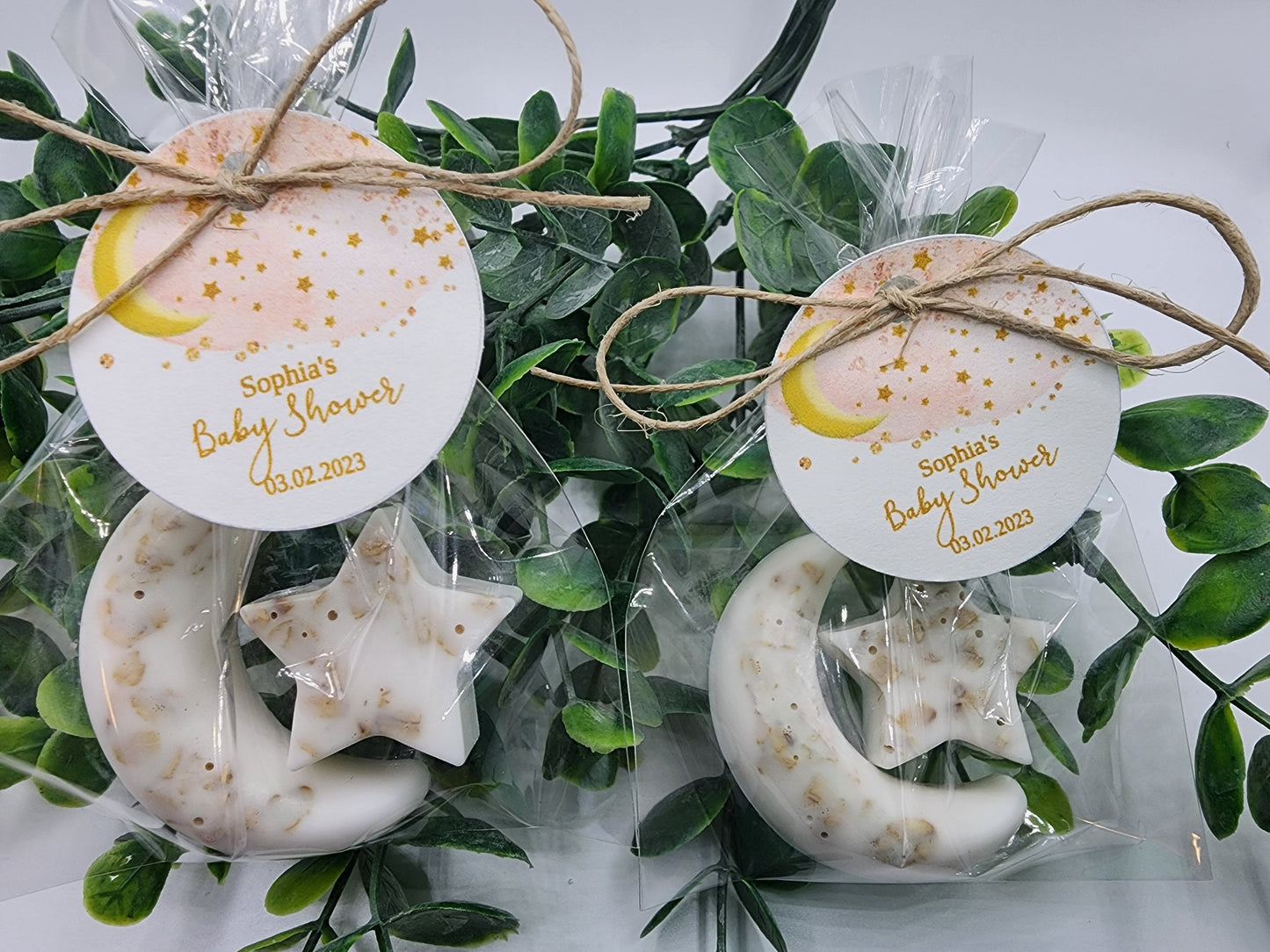 Over the moon soap favors twinkle twinkle little star moon and star soap favors baby shower favors bridal shower favor wedding shower favor