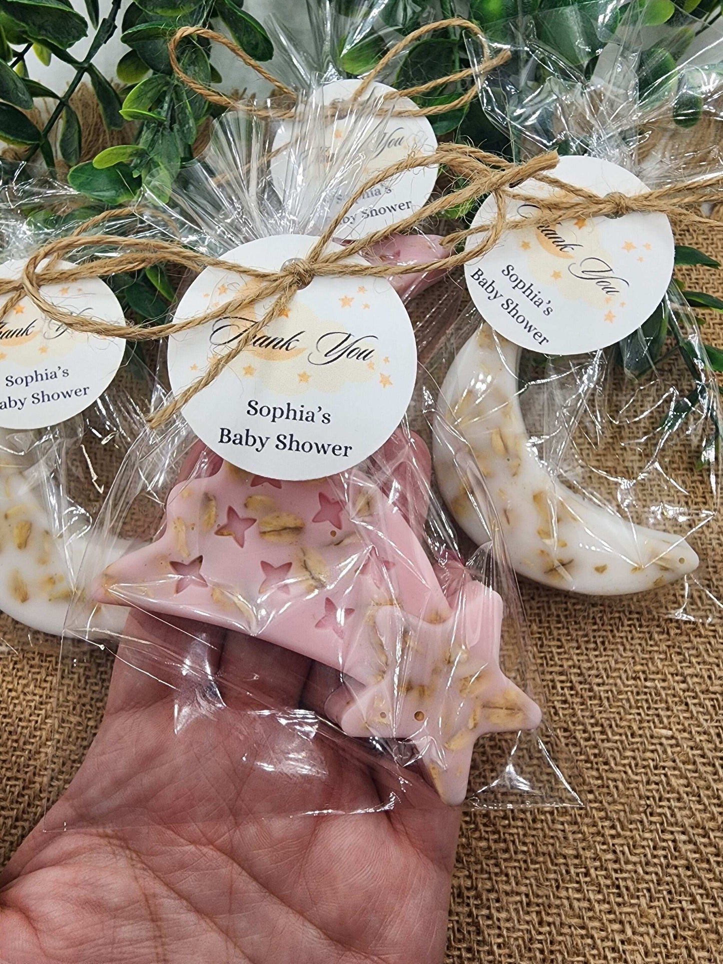 Over the moon soap favors twinkle twinkle little star moon and star soap favors baby shower favors bridal shower favor