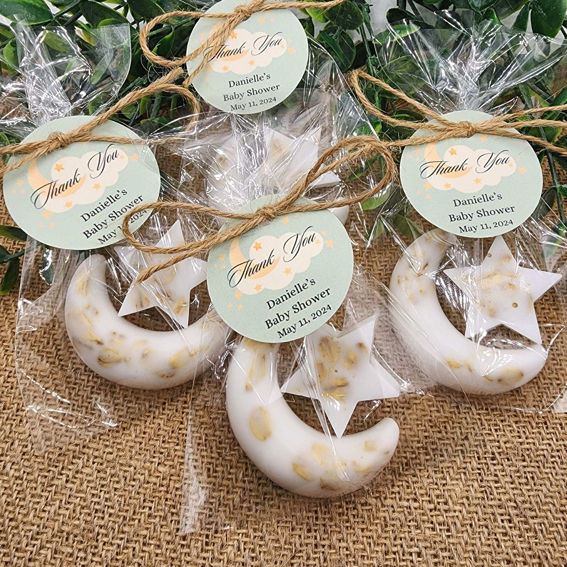 Over the moon soap favors twinkle twinkle little star moon and star soap favors baby shower favors bridal shower favor