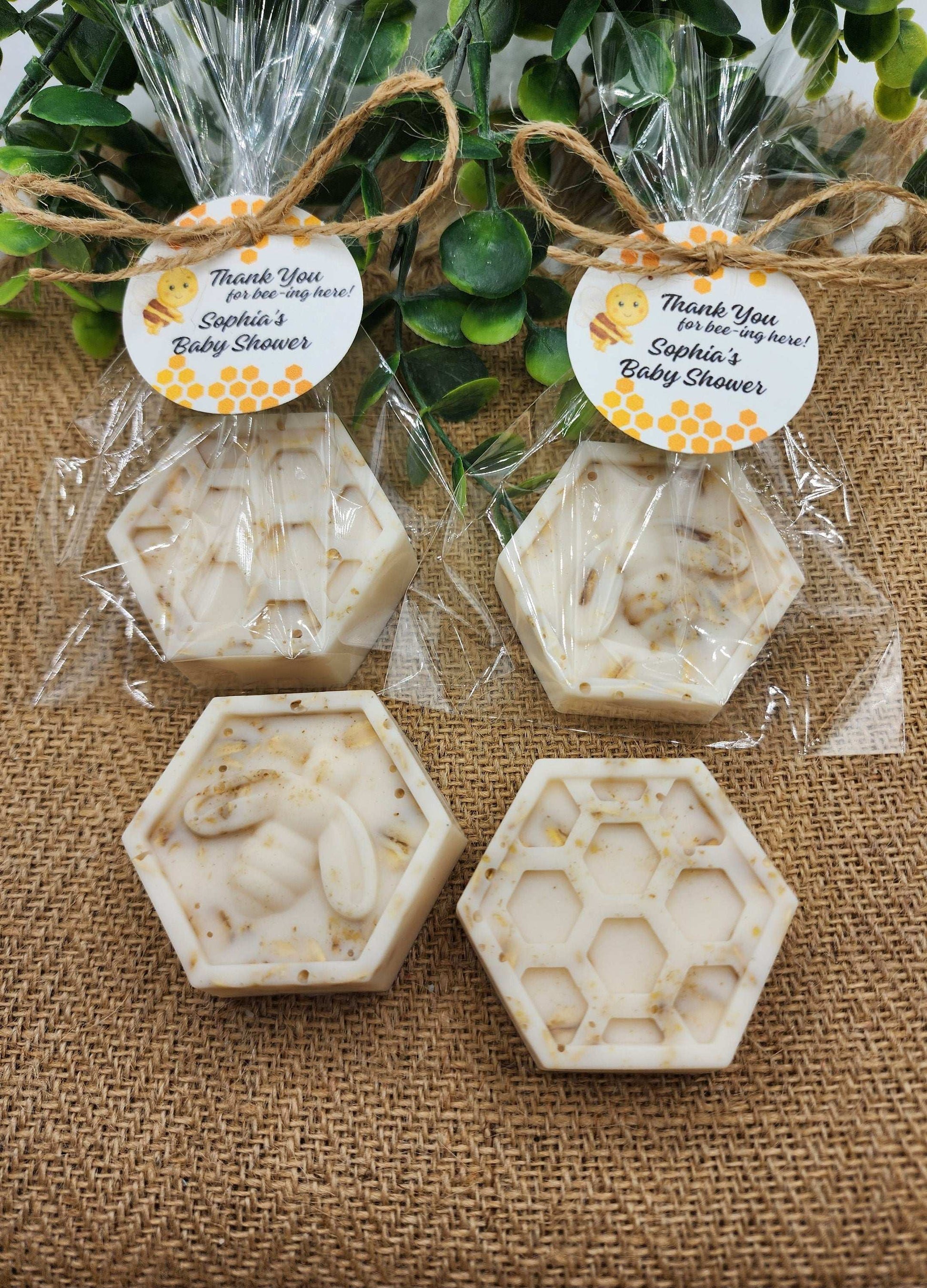 Honeycomb Soap Favors Honey Bee Baby Shower Favors Bee Hive Wedding Shower Favors Oatmeal Soap Gift For Her