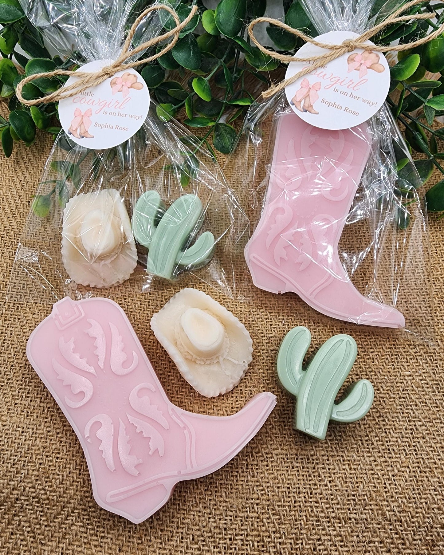 Western Soap Favors Cowboy Boot Baby Shower Mexican Fiesta Wedding First Rodeo Birthday Decorations Country Wild West Party Hat Cactus Gift