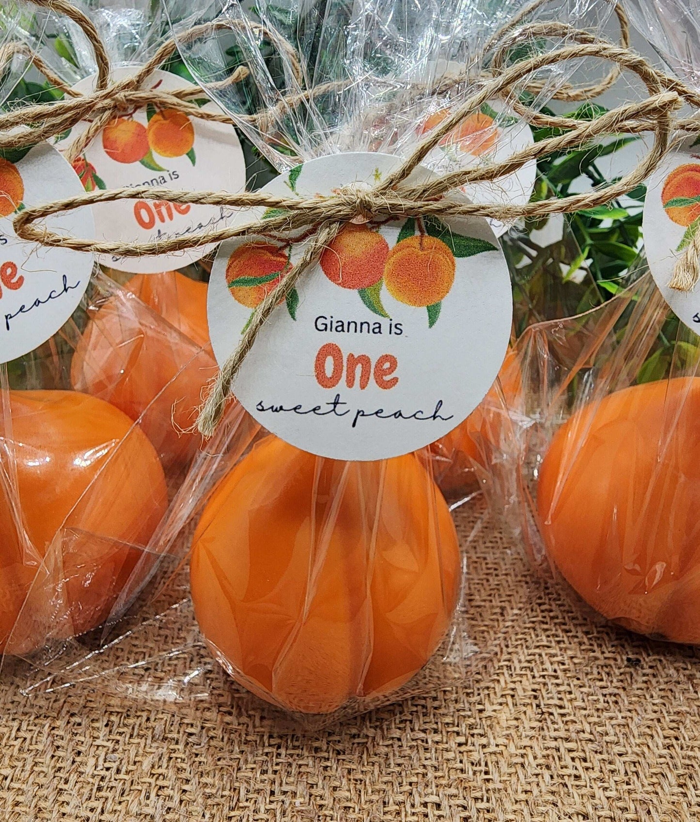 Peach soap favors peach baby shower decorations one sweet peach summer fruit decor for first birthday wedding shower gift for boy girl