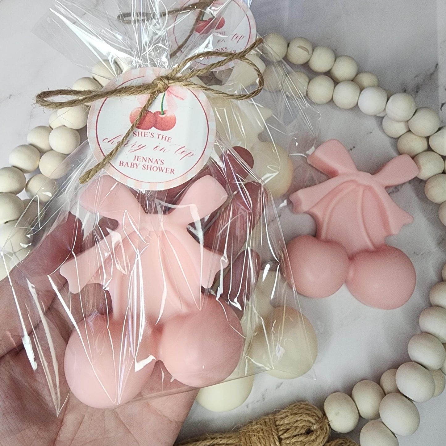 Cherry Soap Favors Baby Shower Wedding Shower Favors She Is The Cherry On Top Bridal Shower Bachelorette Gift For Guests In Bulk Party Decor