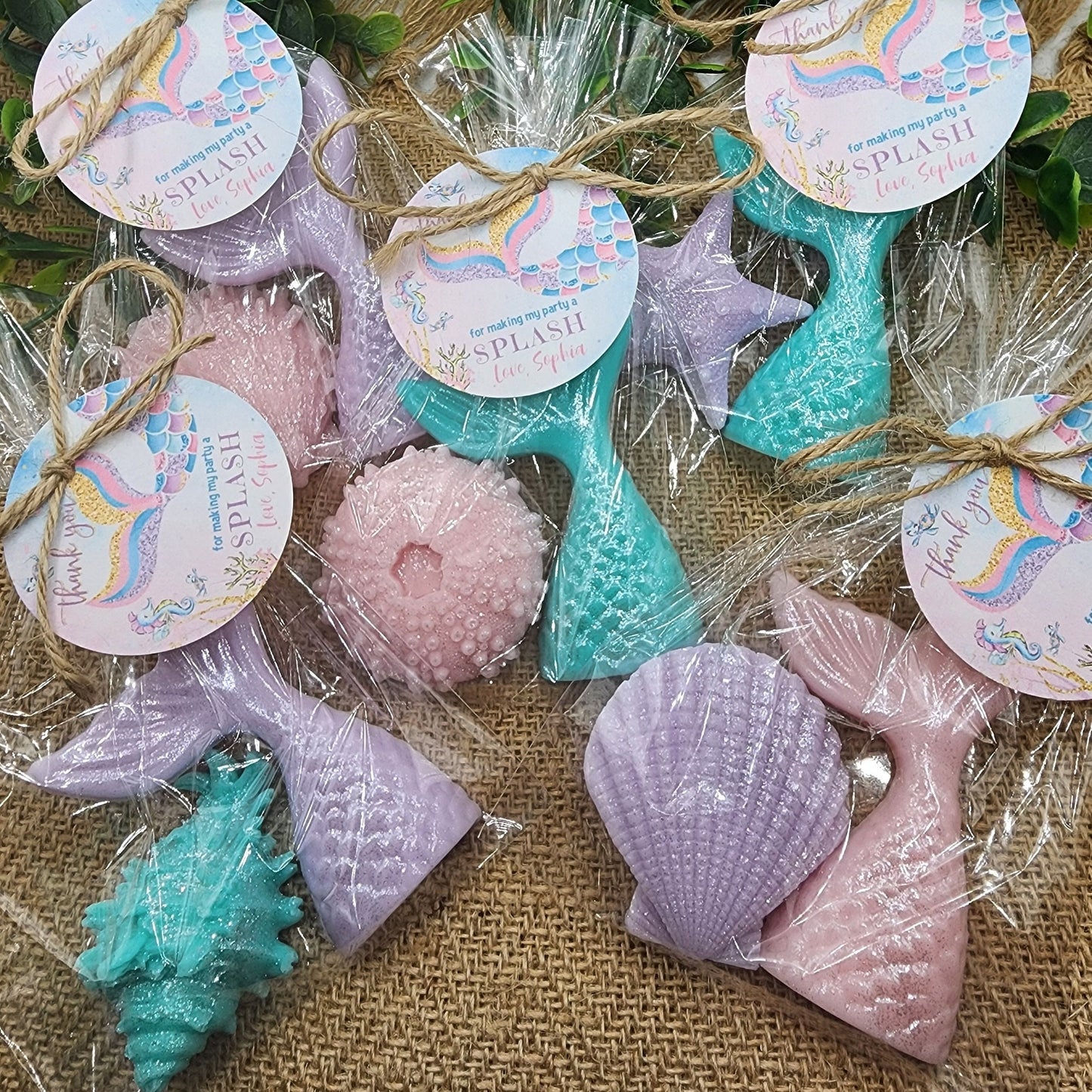 Under The Sea Mermaid Tail Soap Mermaid Party Favor Mermaid Tails Beach Soap Beach Birthday Party Gift For Girl Baby Shower Favor