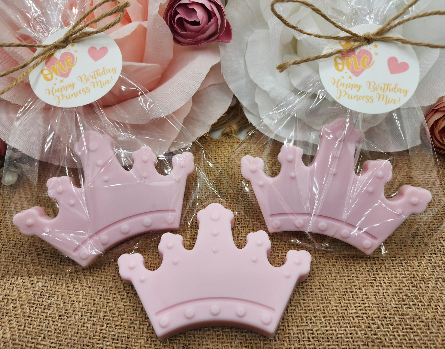 Princess Soap Favors Tiara Crown Baby Shower Favors Party Decorations Girl Princess Soap Girl Birthday Sweet 16 Pink Favors For Girl
