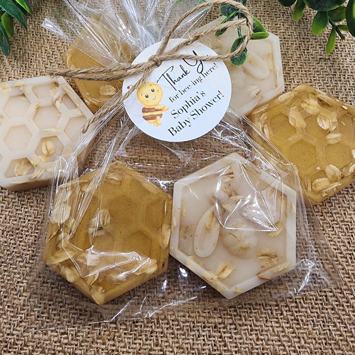 Honeycomb Soap Favors Honey Bee Baby Shower Favors Bee Hive Wedding Shower Favors Oatmeal Soap Gift For Her