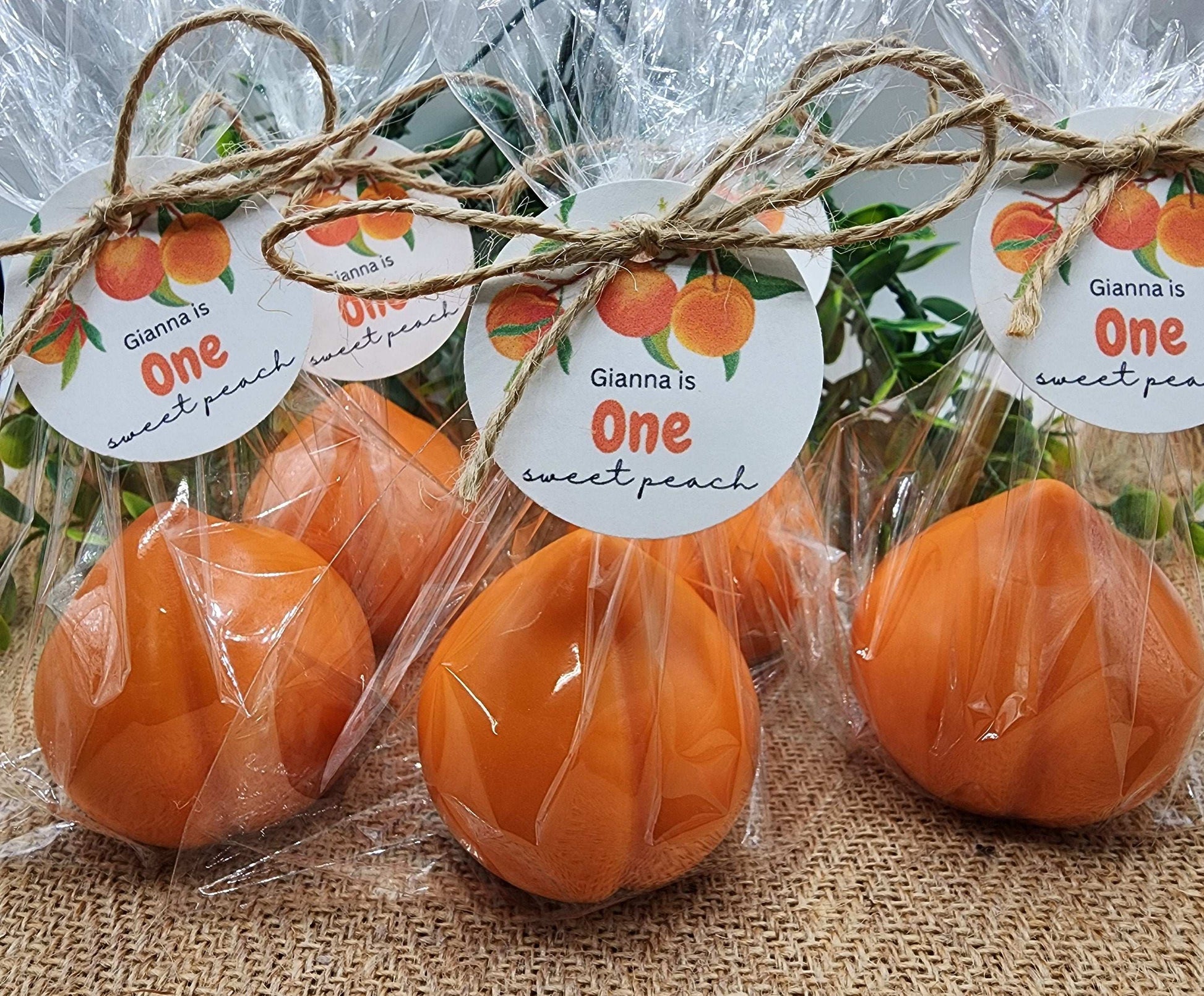 Peach soap favors peach baby shower decorations one sweet peach summer fruit decor for first birthday wedding shower gift for boy girl