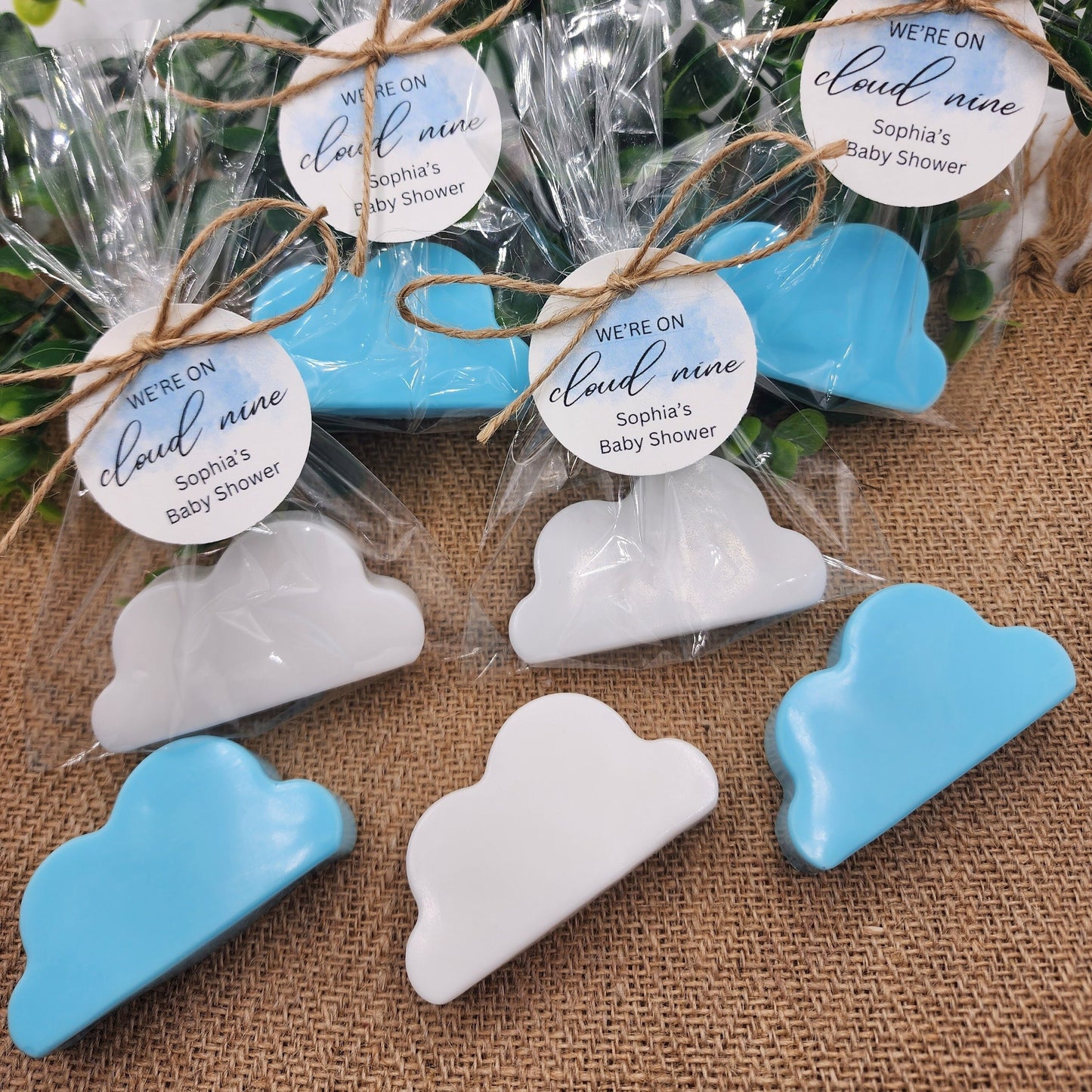Cloud soap favors on cloud nine over the moon twinkle twinkle little star baby shower favors bridal shower favor wedding gender reveal