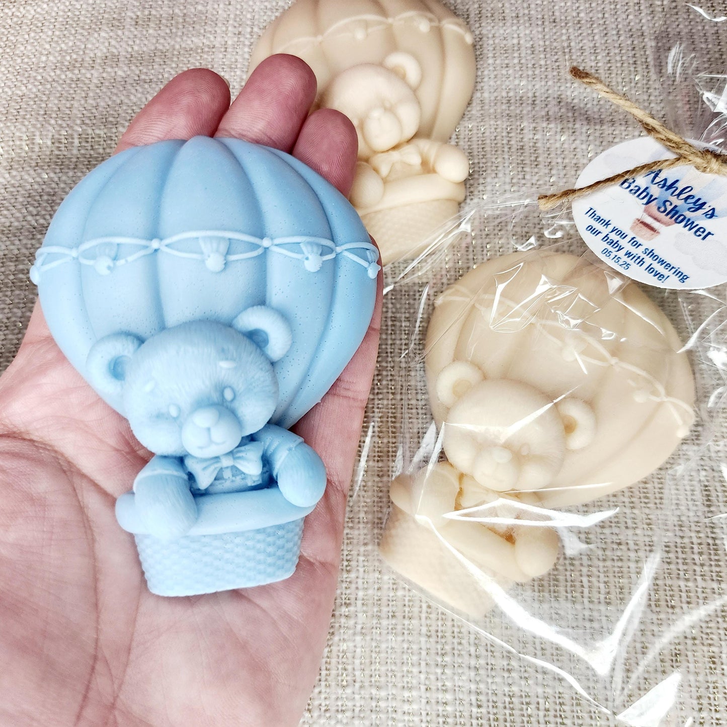 Hot Air Balloon Soap Favors Baby Shower Gift For Boy Girl Up Up And Away Baby Shower Decor Birthday Gift Gender Reveal Adventure Awaits