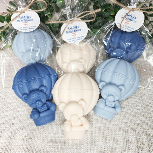 Hot Air Balloon Soap Favors Baby Shower Gift For Boy Girl Up Up And Away Baby Shower Decor Birthday Gift Gender Reveal Adventure Awaits