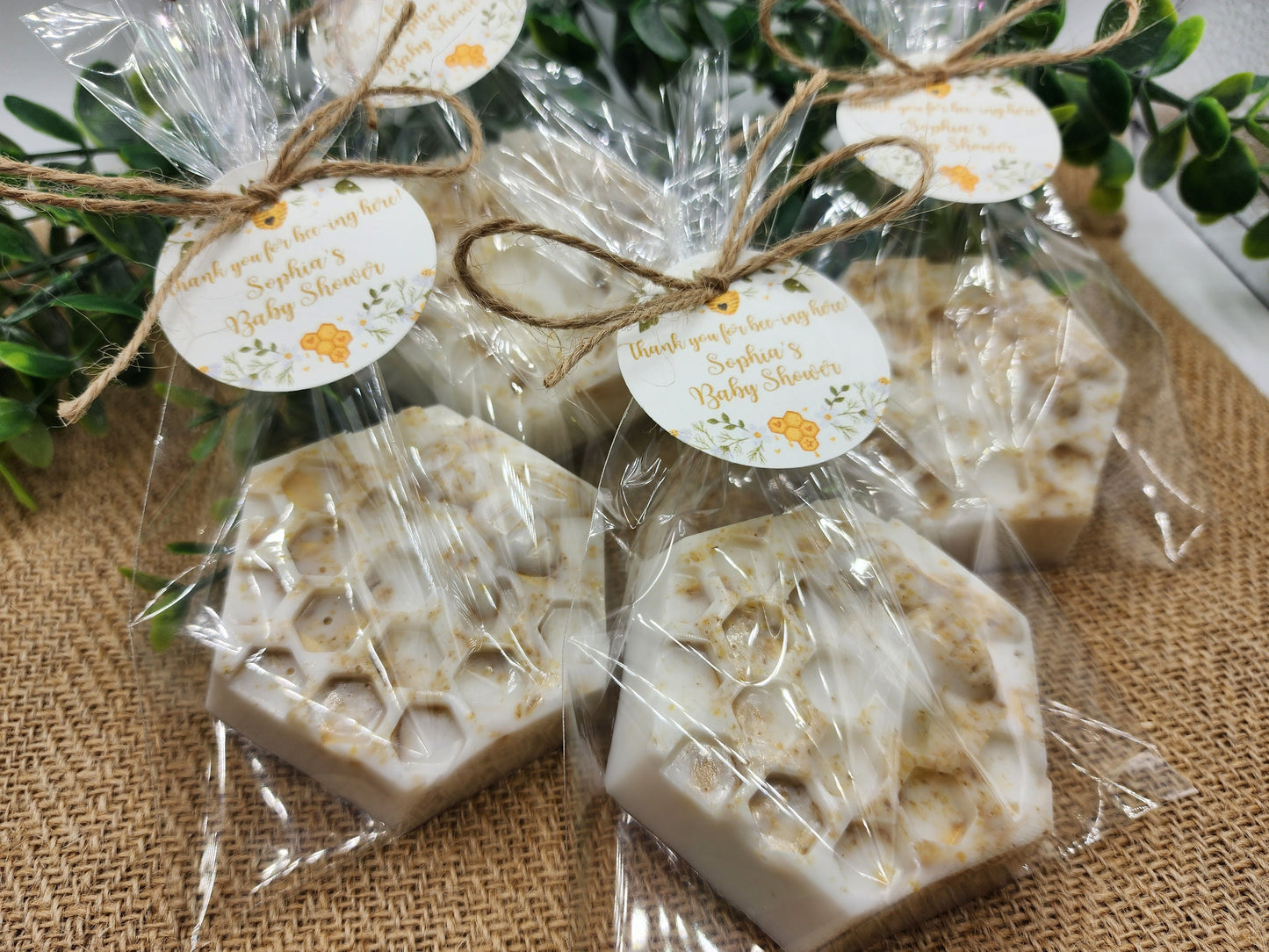 Honeycomb Soap Favors Honey Bee Baby Shower Favors Bee Hive Wedding Shower Favors Oatmeal Soap Gift For Her