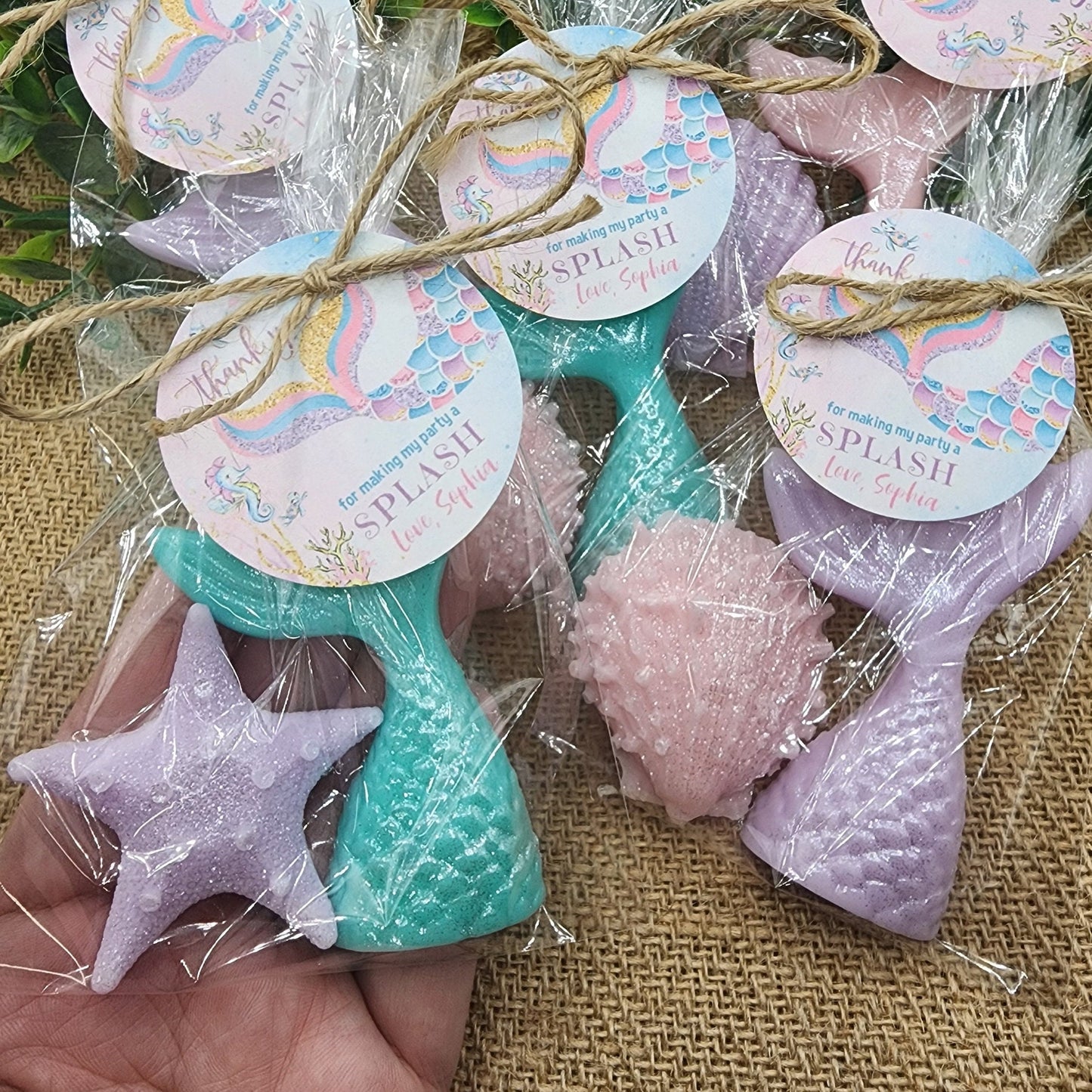Under The Sea Mermaid Tail Soap Mermaid Party Favor Mermaid Tails Beach Soap Beach Birthday Party Gift For Girl Baby Shower Favor
