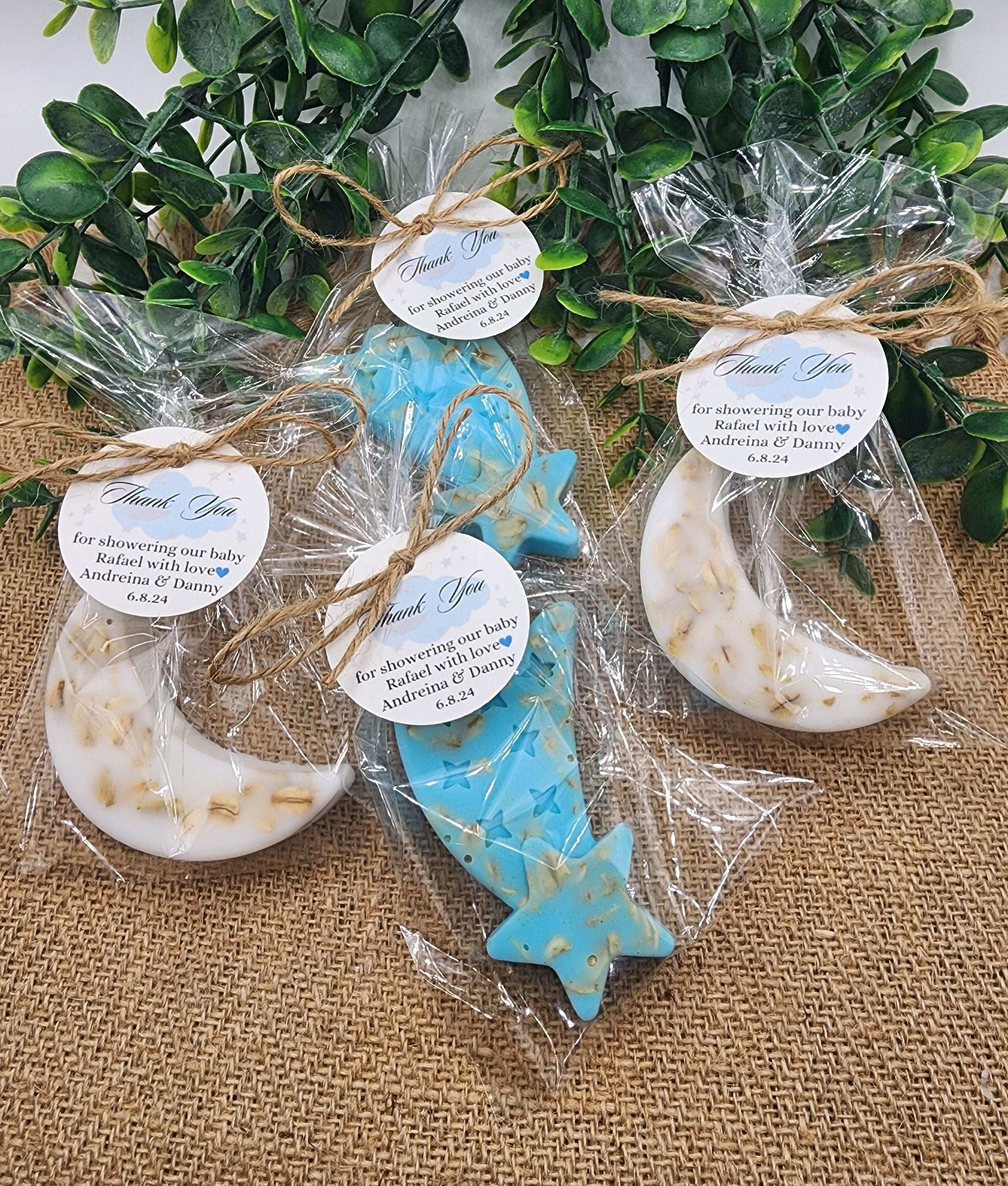 Over the moon soap favors twinkle twinkle little star moon and star soap favors baby shower favors bridal shower favor