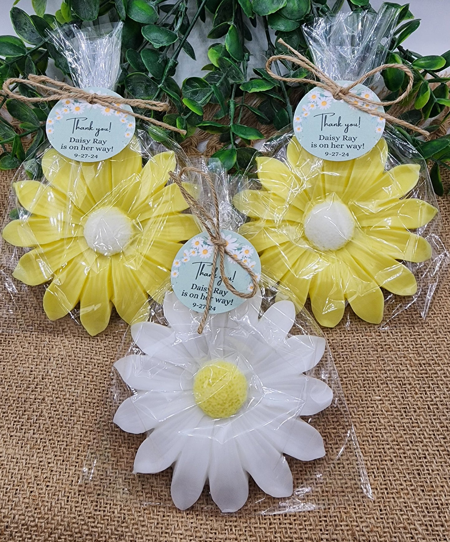 Large Daisy Soap Favors Baby Shower Floral Bridal Shower Decor Baby In Bloom Theme Large Daisy Party Favors Gift For Guests