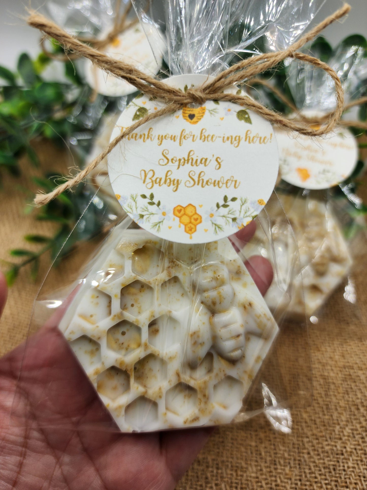 Honeycomb Soap Favors Honey Bee Baby Shower Favors Bee Hive Wedding Shower Favors Oatmeal Soap Gift For Her