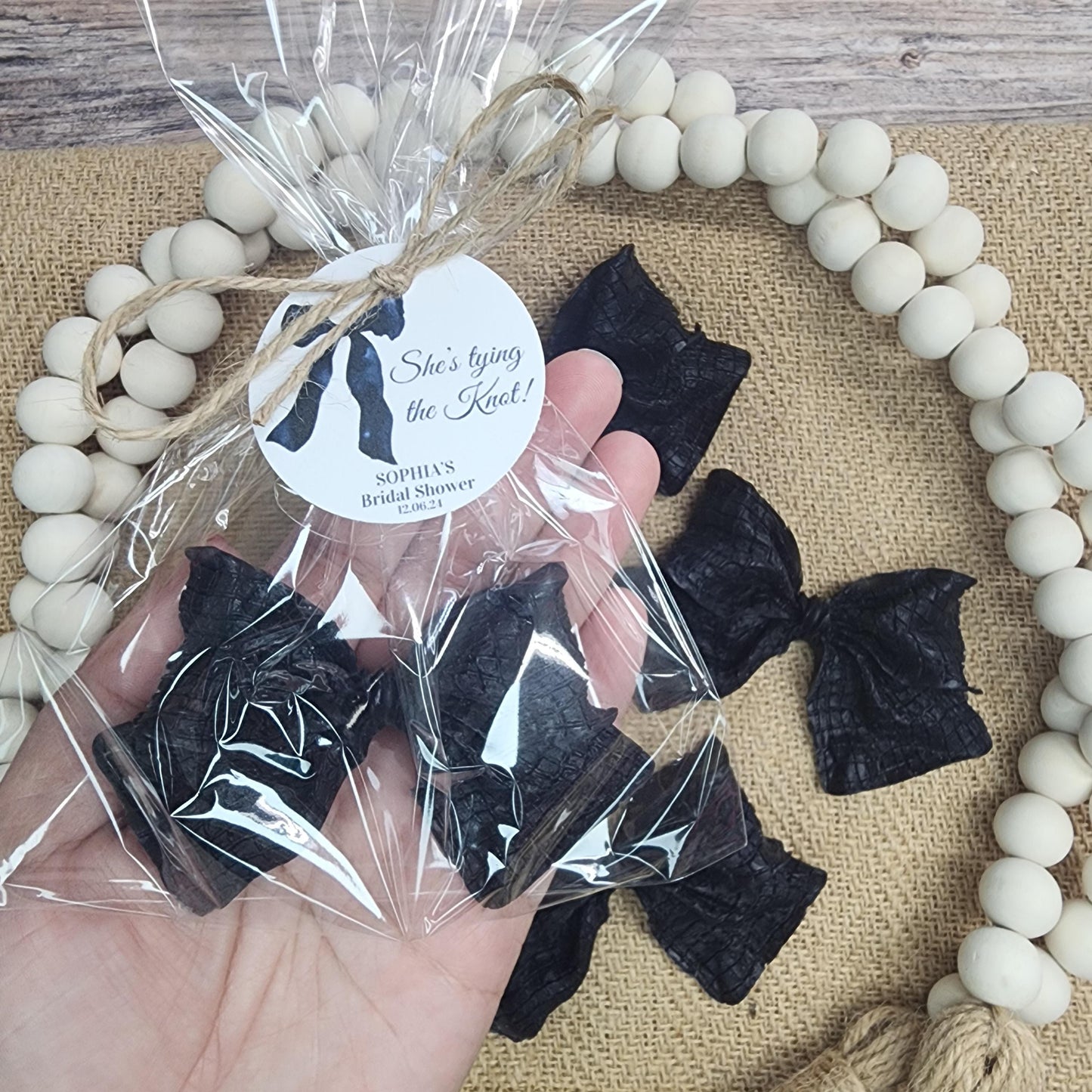 Elegant White Bow Baby Shower Soap Favors She's Tying The Knot Bridal Shower Wedding Decorations Elegant Keepsakes Gifts For Guests Sweet 16