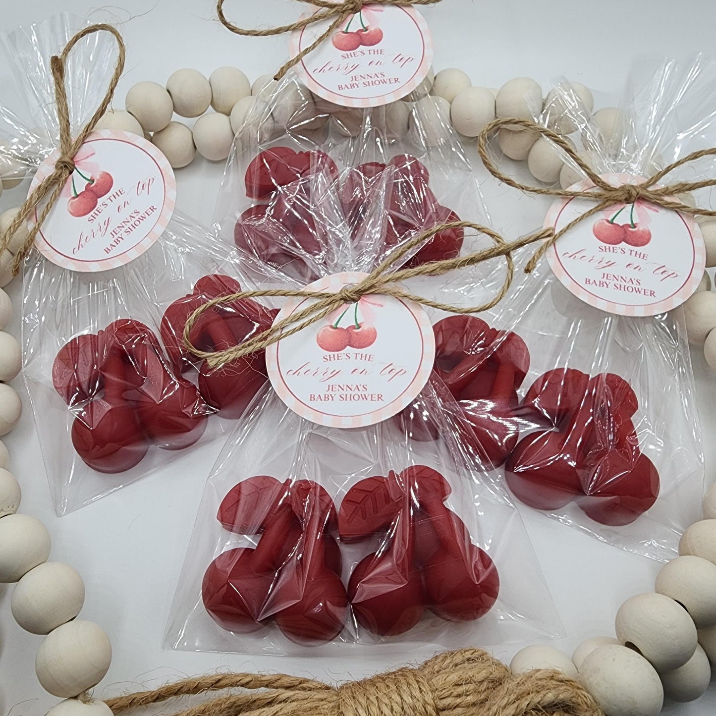 Cherry Soap Favors Baby Shower Wedding Shower Favors She Is The Cherry On Top Bridal Shower Bachelorette Gift For Guests In Bulk Party Decor