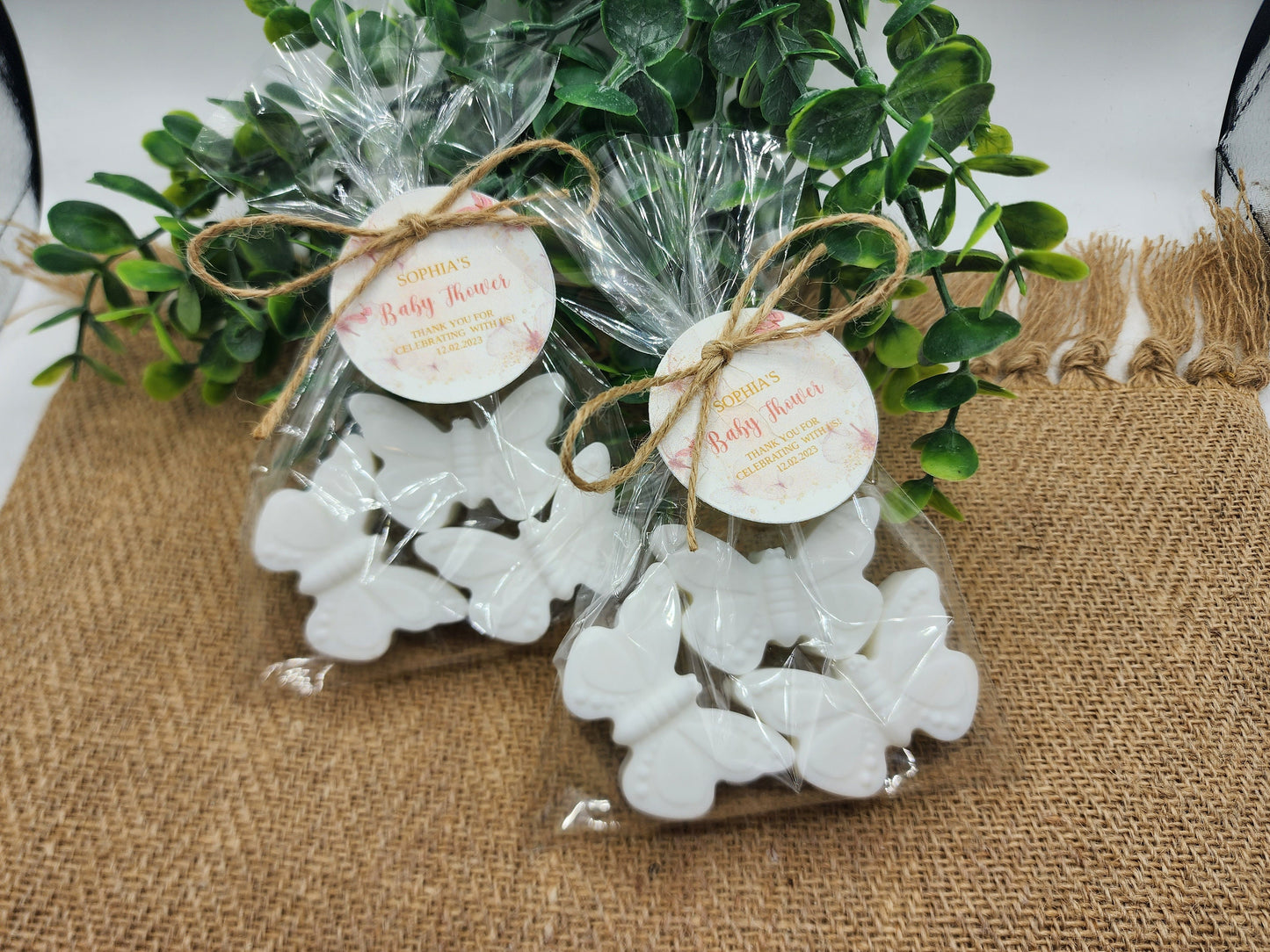 Butterfly Soap Favors Baby shower favors Bridal shower favors Wedding shower favors Party favors Girl gift sweet 16 decorations
