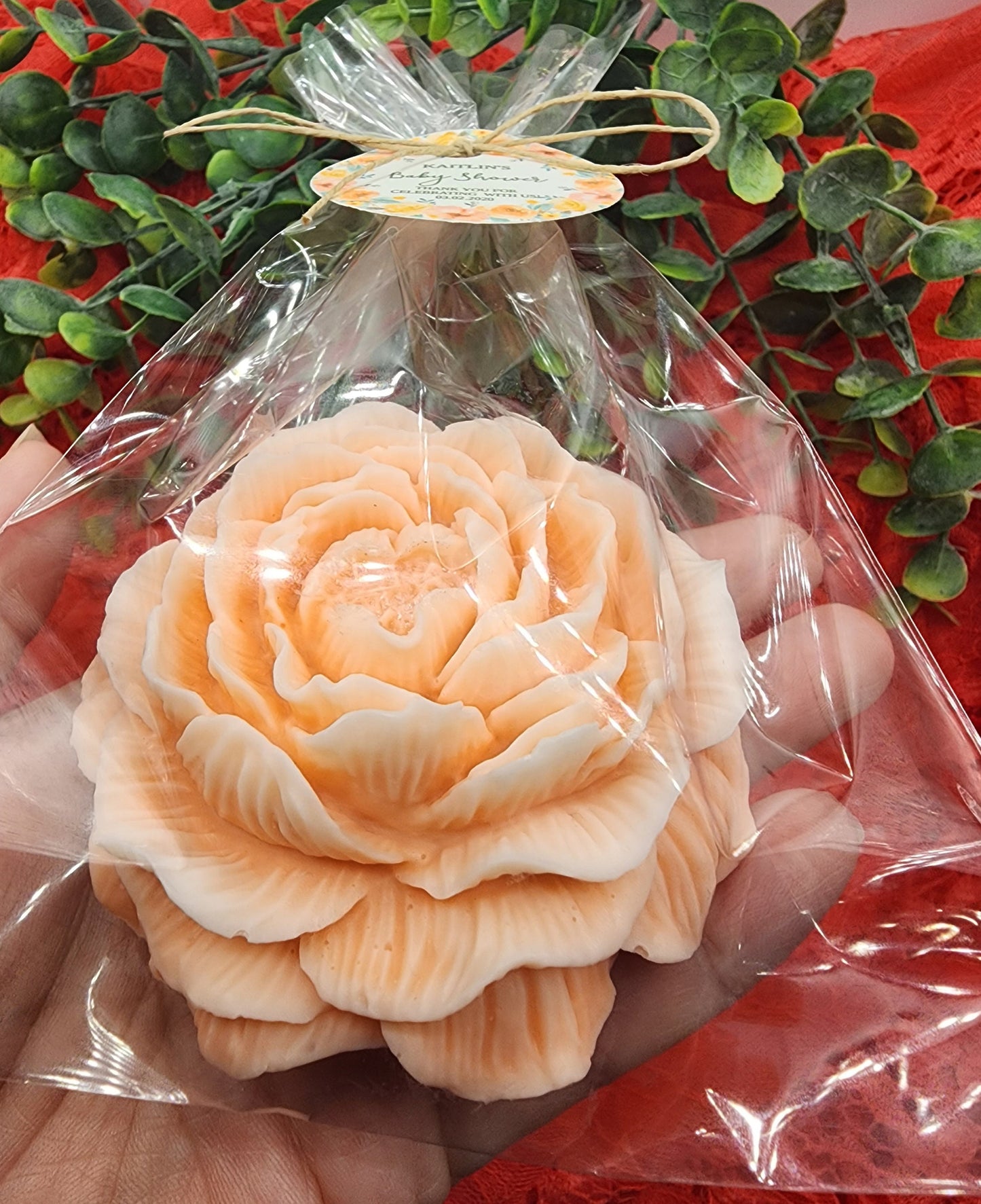 Peony Flower Soap Favor Rose Soap Baby shower favors Bridal shower favors Wedding shower favors Party favors Girl gift