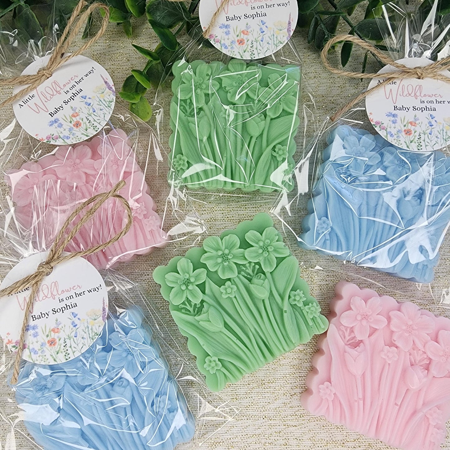Wildflower Baby Shower Soap Favors Baby In Bloom Shower Decorations Daisy Flower Spring Garden Gift For Guests Bridal Shower Wedding Shower