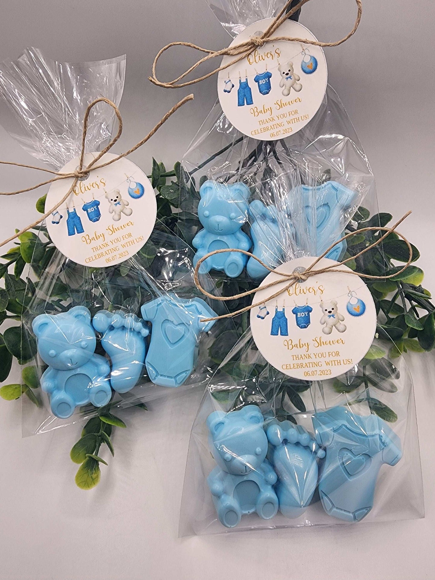 Baby Shower Soap Favors Baby Boy Birthday Gift Baby Shower Favors Teddy Bear Onesie Baby Feet Soap Favors