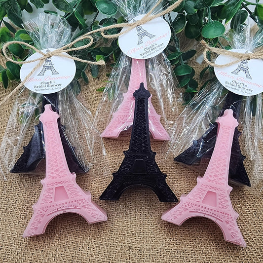 Eiffel Tower Soap Favors Eiffel Tower Gift Paris Baby Shower Soap Favors, Wedding Favors, Elegant Gift For Guests, Birthday Decorations