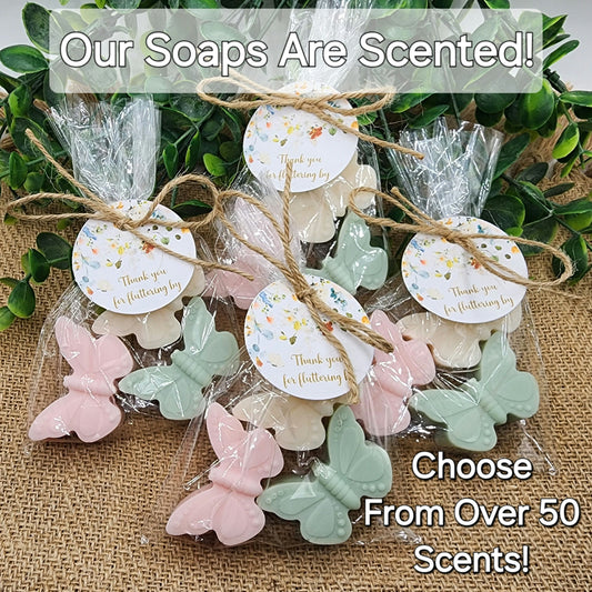 Butterfly Soap Favors Baby shower favors Bridal shower favors Wedding shower favors Party favors Girl gift sweet 16 decorations