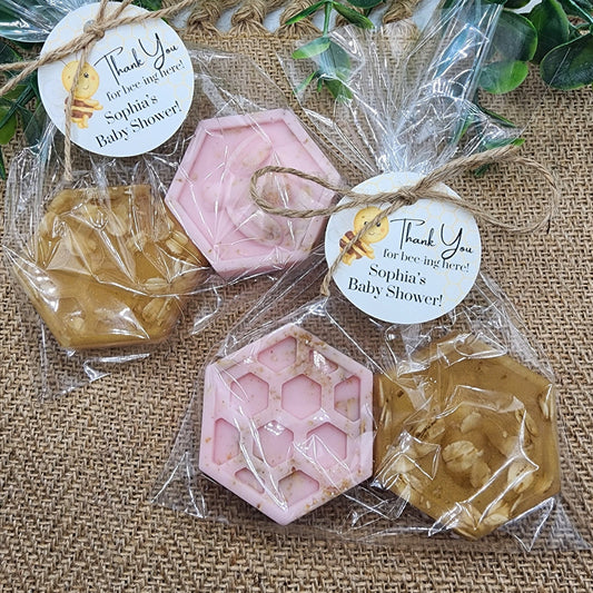 Honeycomb Soap Favors Honey Bee Baby Shower Favors Bee Hive Wedding Shower Favors Oatmeal Soap Gift For Her
