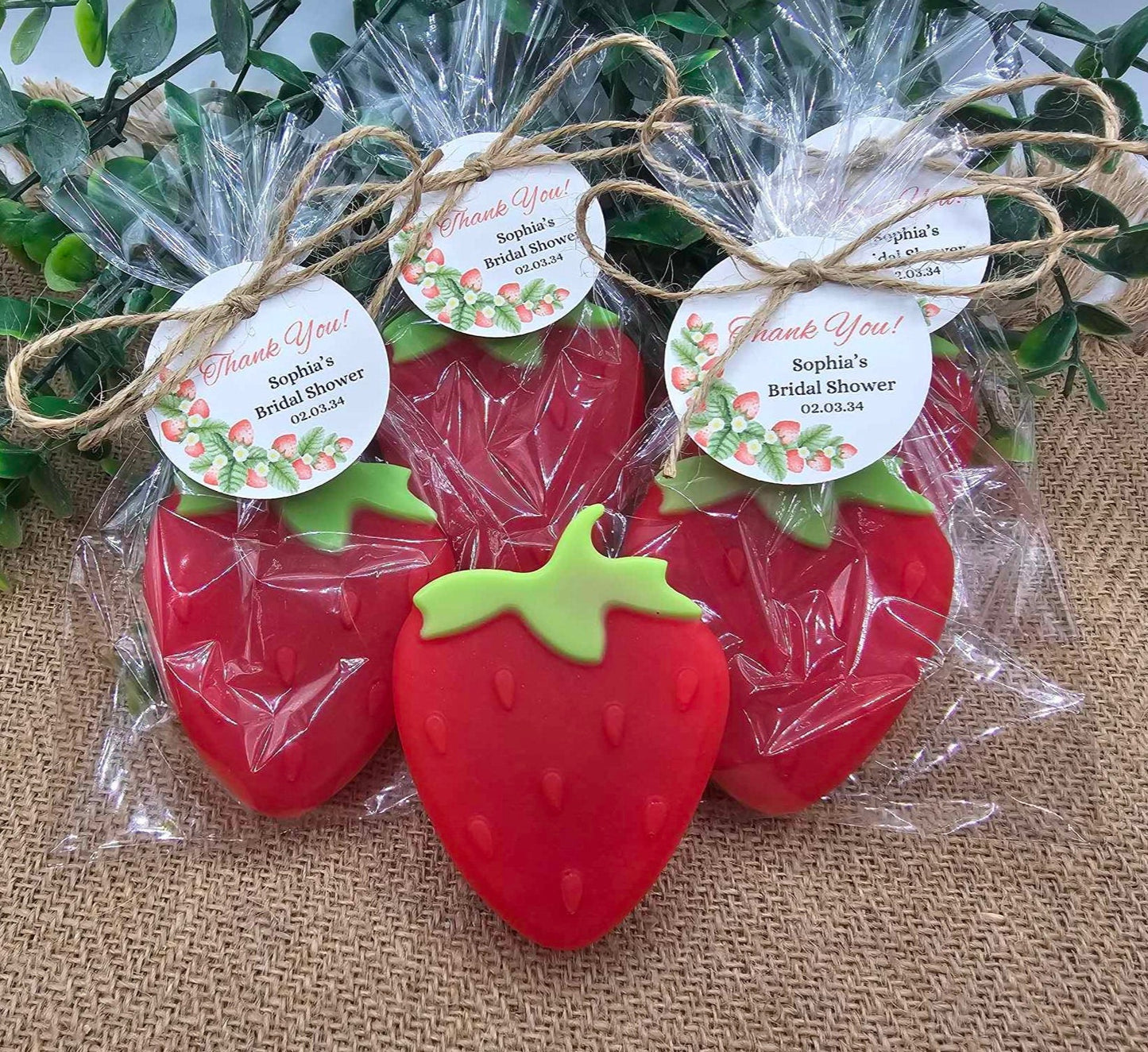 Strawberry Soap Favors Baby Shower Favors Berry First Birthday Party Favors Sweet Strawberry Decorations Gift For Her Summer Fruit Favors