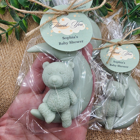 Over the moon soap favors twinkle twinkle little star we can bearly wait soap favors baby shower favors bridal shower favor