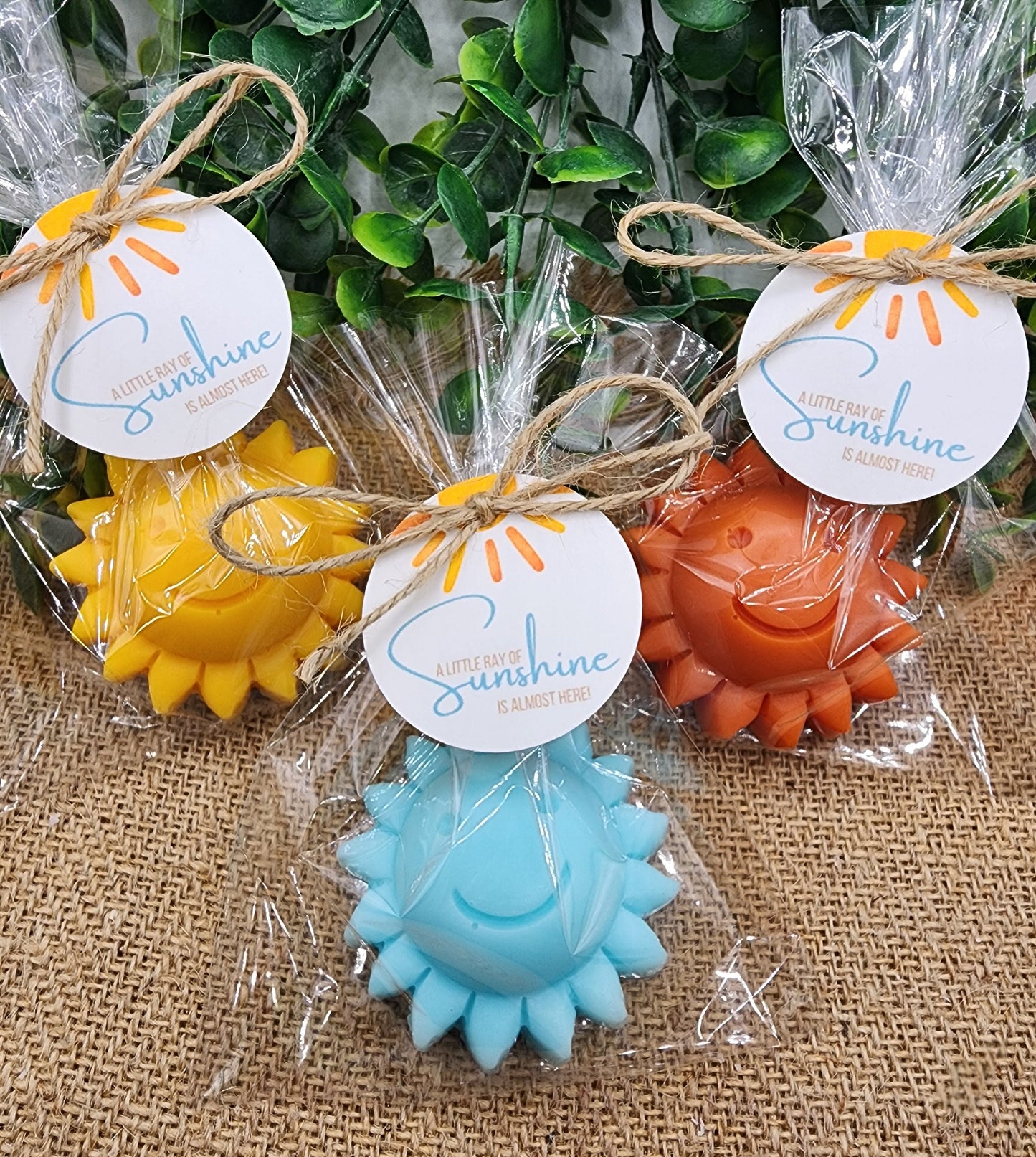 Sun baby shower soap favors sunshine soap here comes the son soap baby shower sun favors birthday party gift you are my sunshine wedding