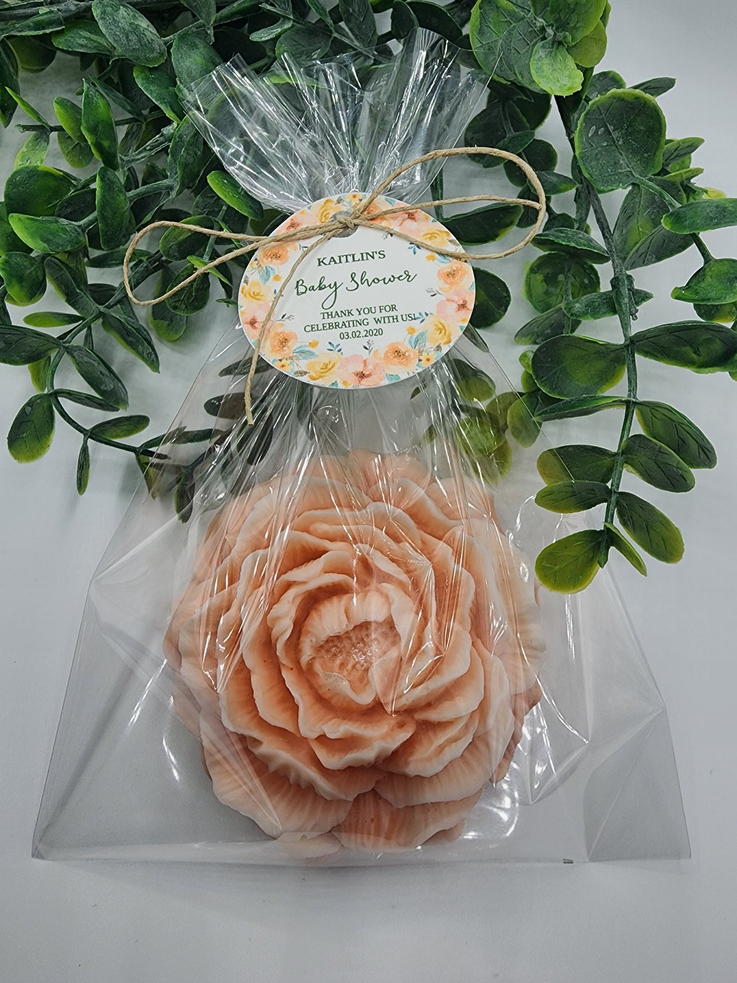 Peony Flower Soap Favor Rose Soap Baby shower favors Bridal shower favors Wedding shower favors Party favors Girl gift