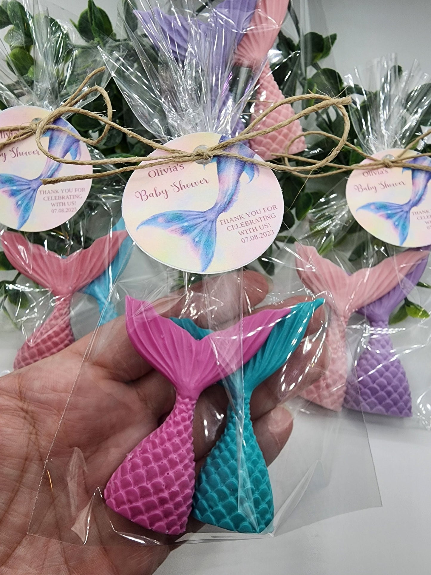 Mermaid Tail Soap Mermaid Party Favor Mermaid Tails Beach Soap Beach Birthday Party Gift For Girl Baby Shower Favor Bridal Shower Favor