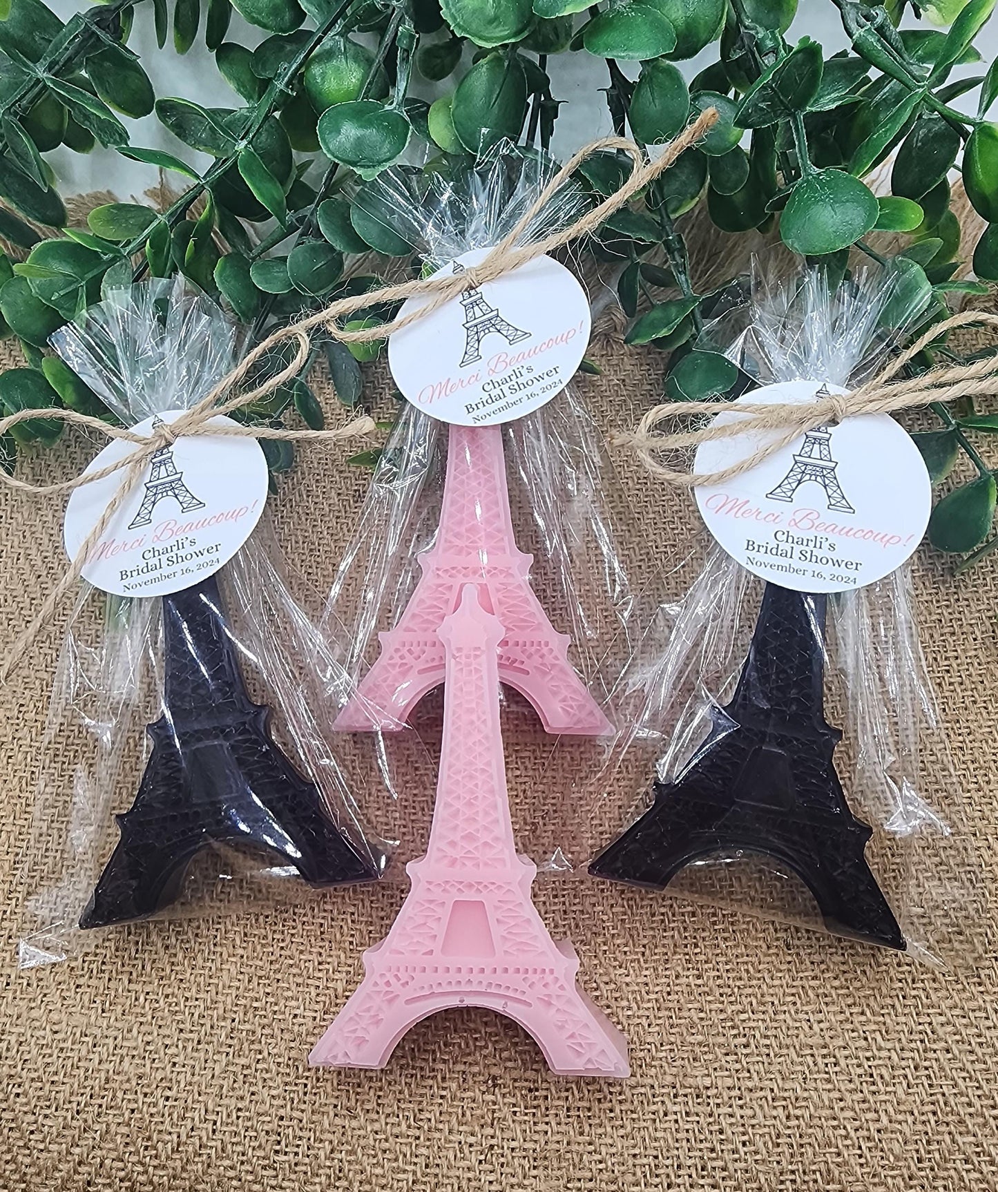 Eiffel Tower Soap Favors Eiffel Tower Gift Paris Baby Shower Soap Favors, Wedding Favors, Elegant Gift For Guests, Birthday Decorations