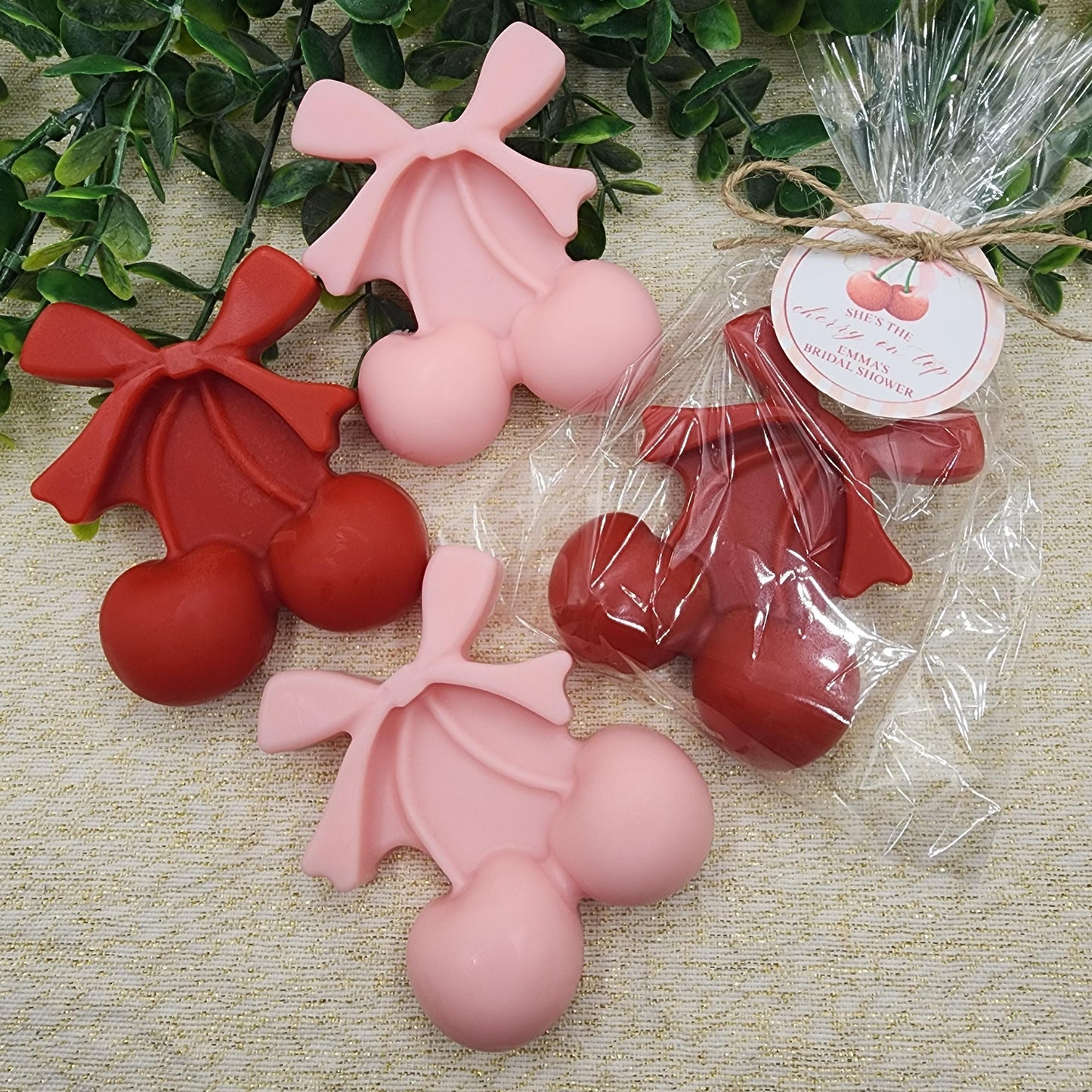 Cherry Soap Favors Baby Shower Wedding Shower Favors She Is The Cherry On Top Bridal Shower Bachelorette Gift For Guests In Bulk Party Decor