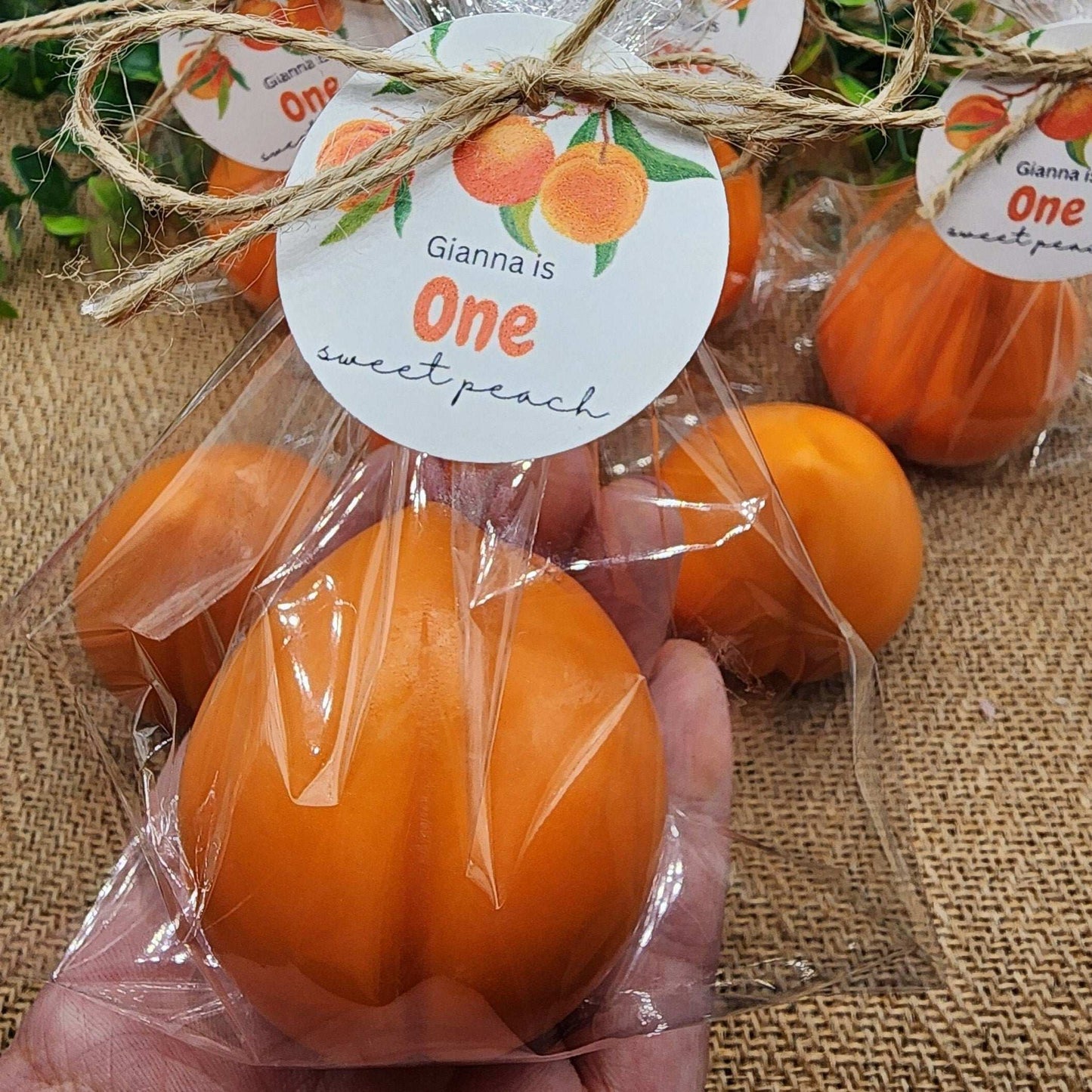 Peach soap favors peach baby shower decorations one sweet peach summer fruit decor for first birthday wedding shower gift for boy girl