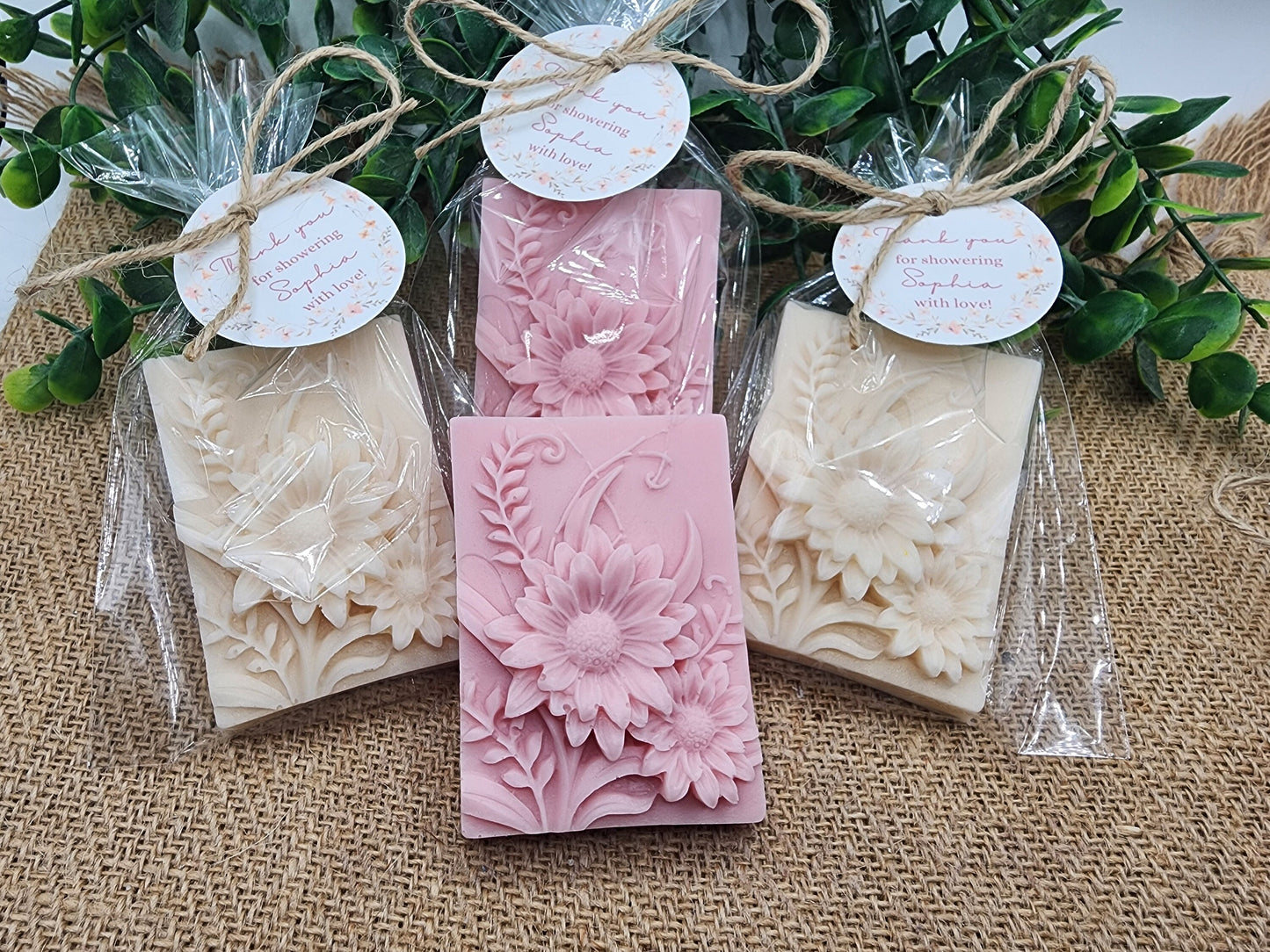 Wildflower Baby Shower Soap Favors Baby In Bloom Shower Decorations Daisy Flower Spring Garden Gift For Guests Bridal Shower Wedding Shower