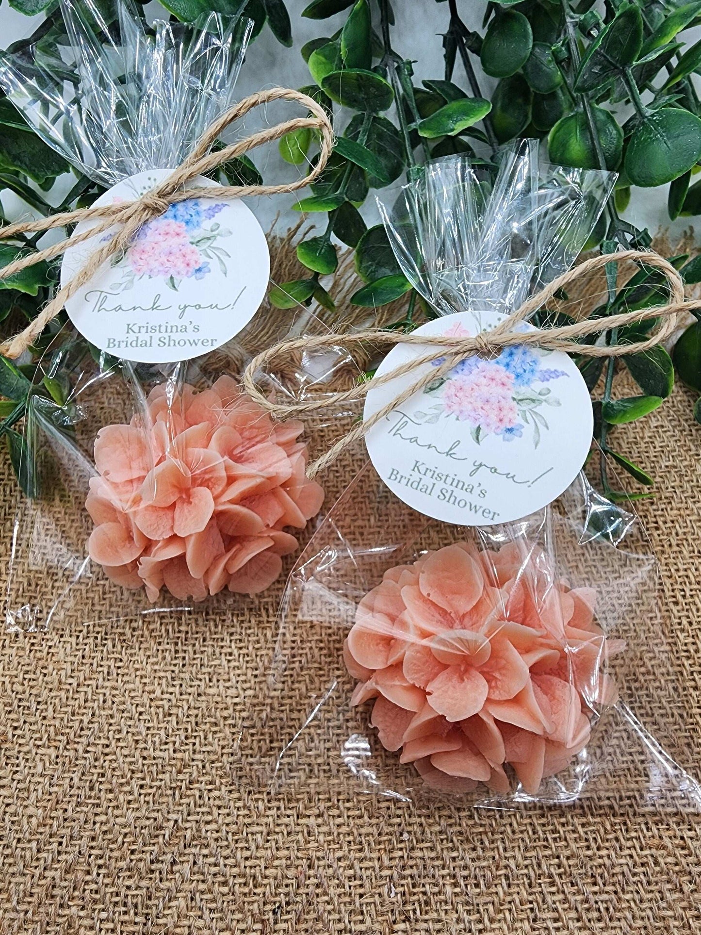 Hydrangea Soap Favors Baby Shower Gift Bridal Shower Favors Bridal Brunch Mother's Day Gift Floral Decorations Gift For Guests Dusty Blue