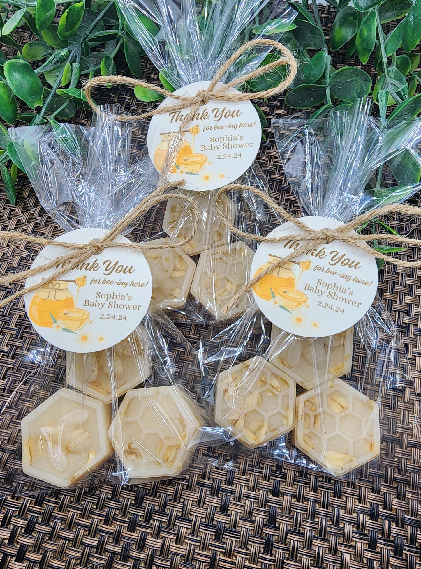 Honey Oatmeal Soap Favors Honeycomb  Honey Bee Baby Shower Favors Bee Hive Wedding Shower Favors Oatmeal Soap Gift For Her
