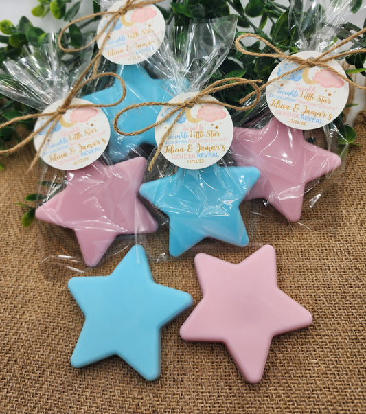 Twinkle twinkle little star soap favors over the moon baby shower favors gender reveal wedding shower favor love you to the moon and back