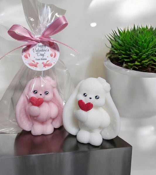 Personalized Kids Cute Valentines Day Soap-Class Gift-Party Favors-Stocking Stuffer- Valentines Day Gift Set-Easter Basket-Valentines Favors