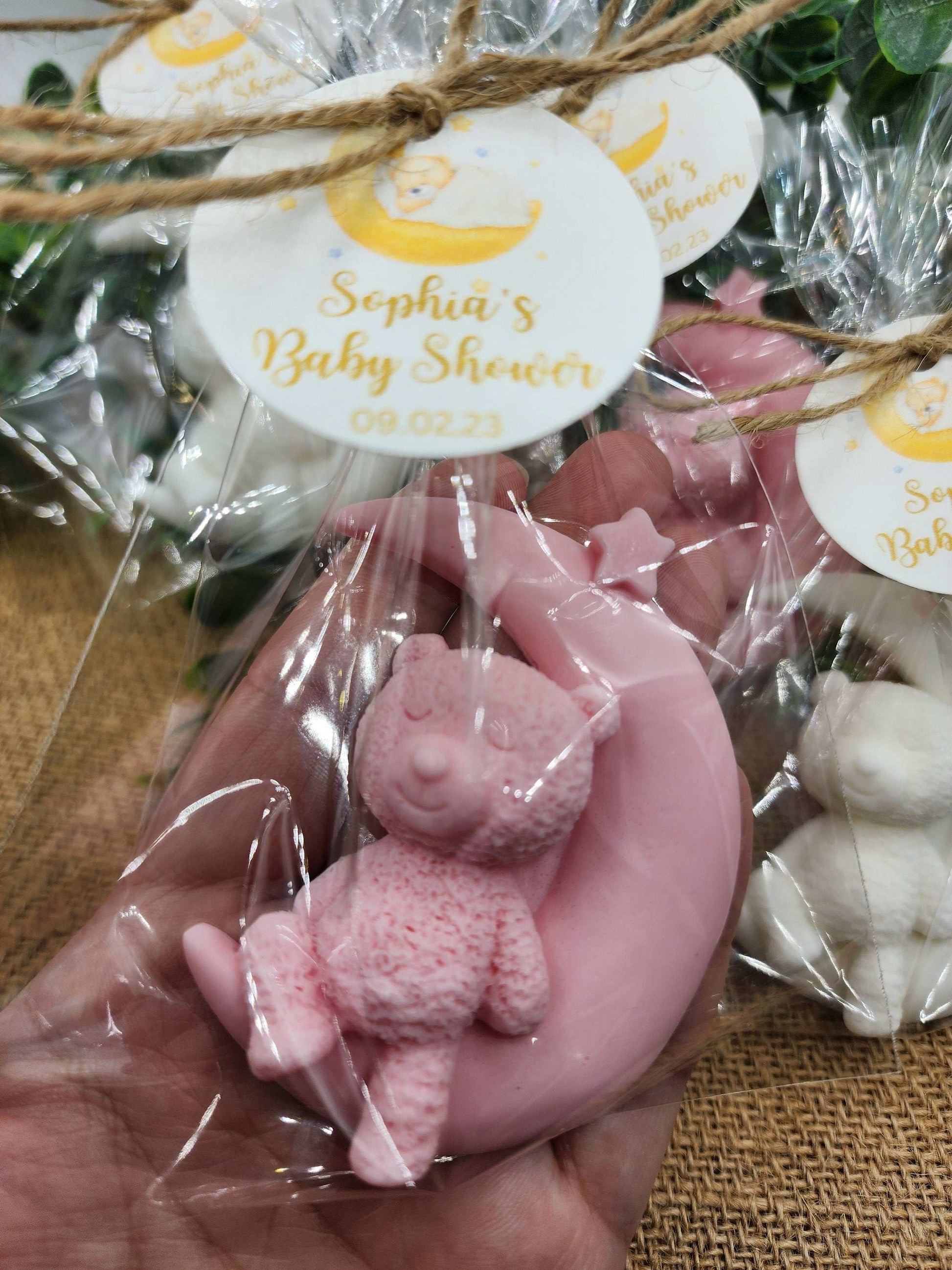Over the moon soap favors twinkle twinkle little star we can bearly wait soap favors baby shower favors bridal shower favor